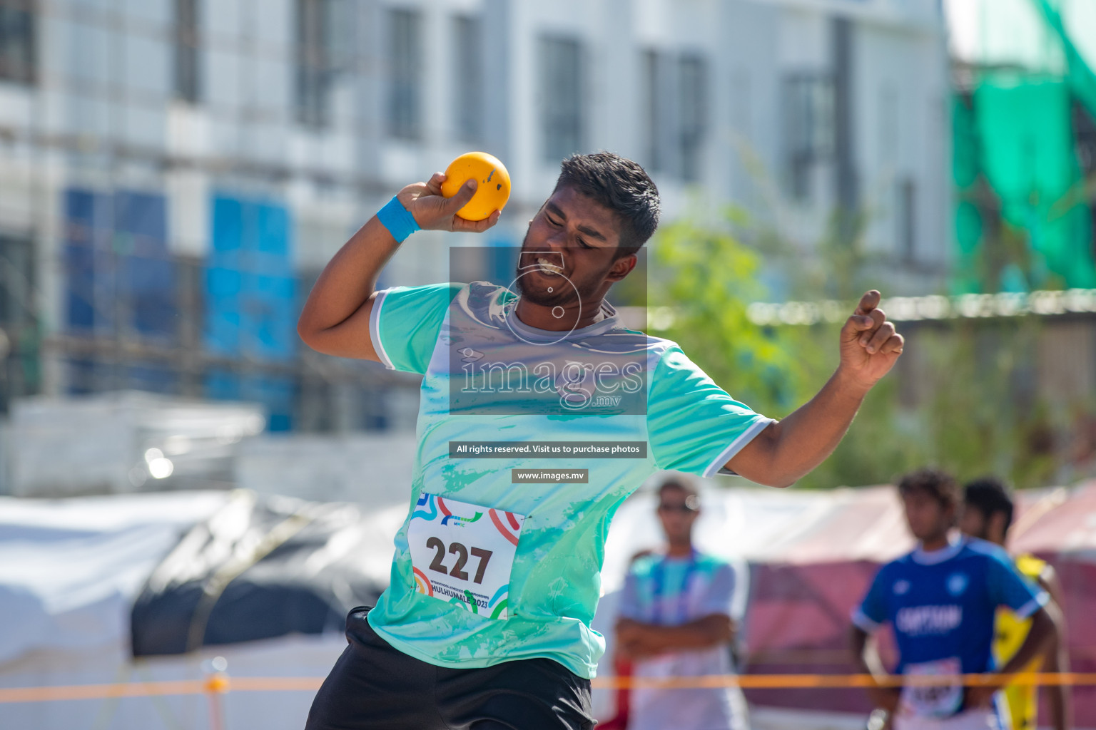 Day two of Inter School Athletics Championship 2023 was held at Hulhumale' Running Track at Hulhumale', Maldives on Sunday, 15th May 2023. Photos: Nausham Waheed / images.mv