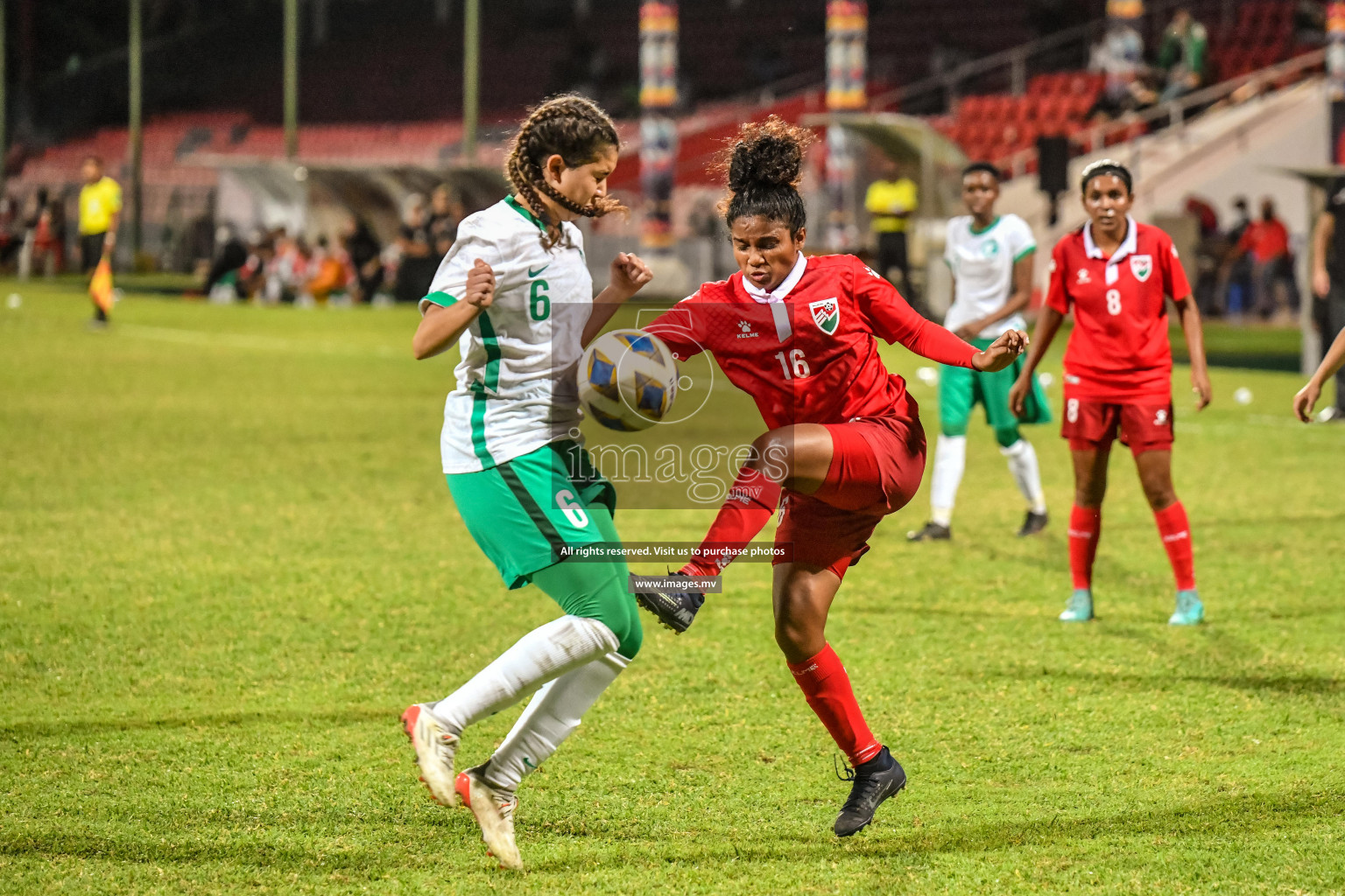 Women's International Friendly Maldives VS Saudi Arabia photos by Nausham Waheed