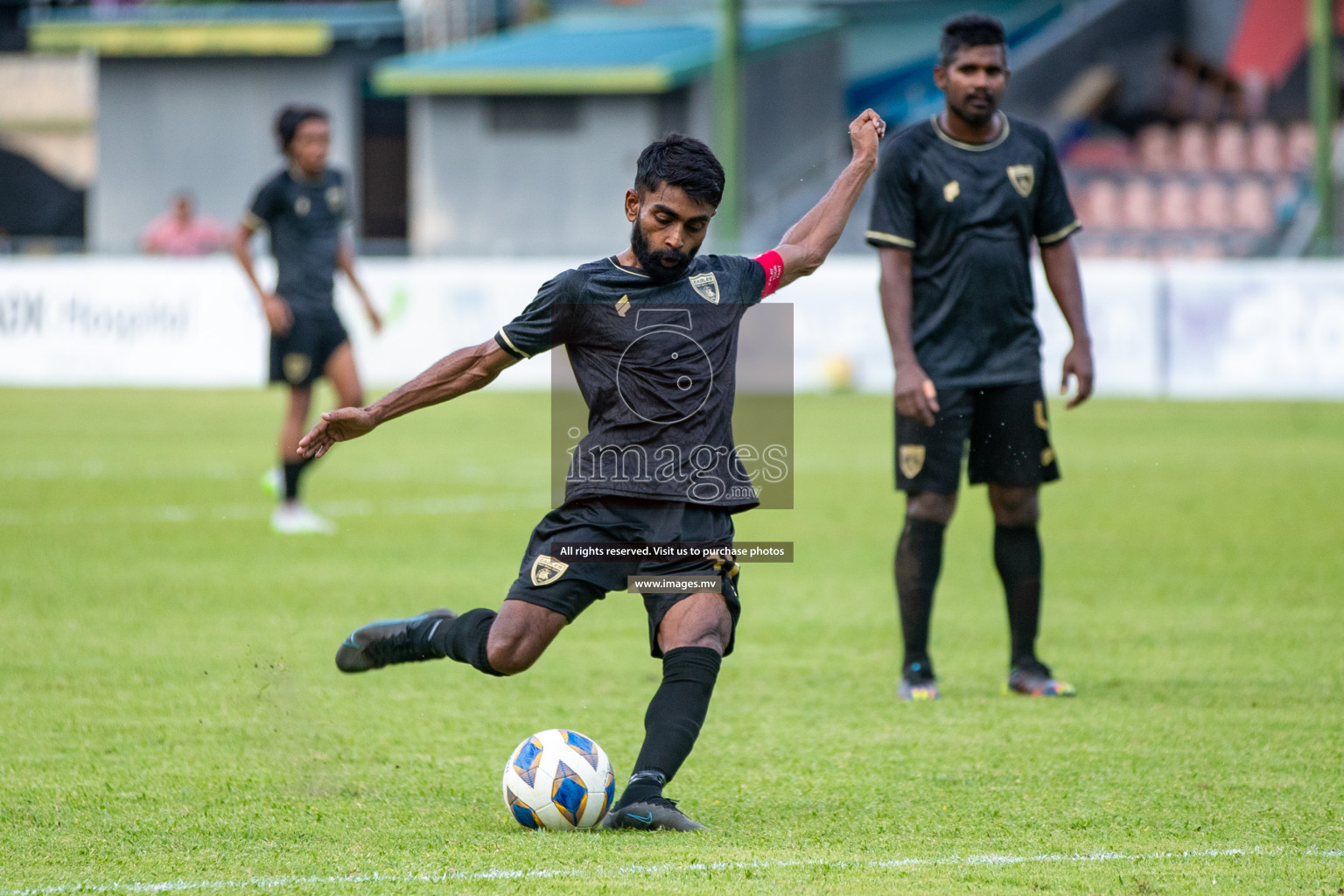 President's Cup 2023 Semi Final - Club eagles vs Buru sports, held in National Football Stadium, Male', Maldives Photos: Nausham/ Images.mv