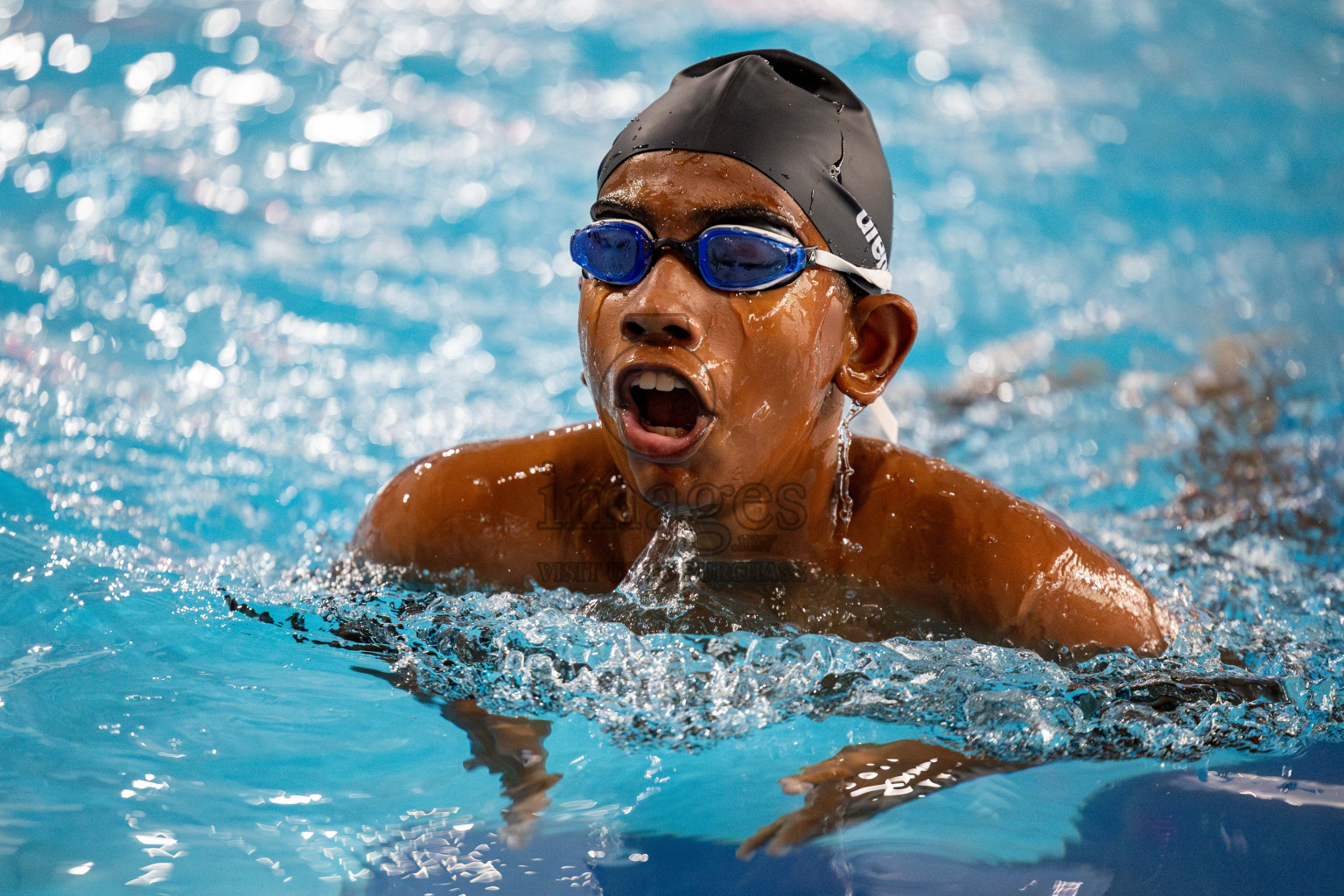 20th Inter-school Swimming Competition 2024 held in Hulhumale', Maldives on Monday, 14th October 2024. 
Photos: Hassan Simah / images.mv