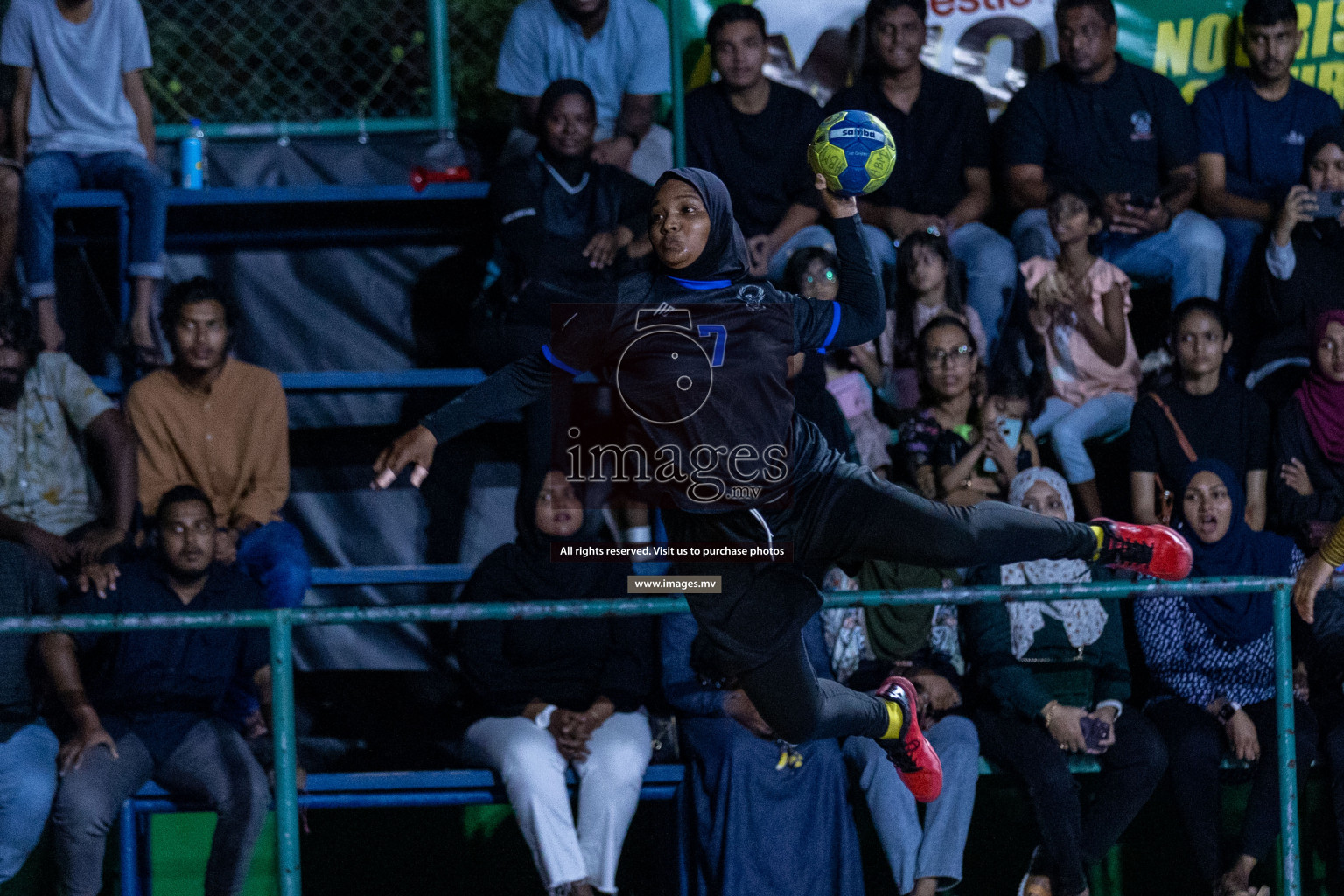 Day 12th of 6th MILO Handball Maldives Championship 2023, held in Handball ground, Male', Maldives on 1st June 2023 Photos: Shuu/ Images.mv