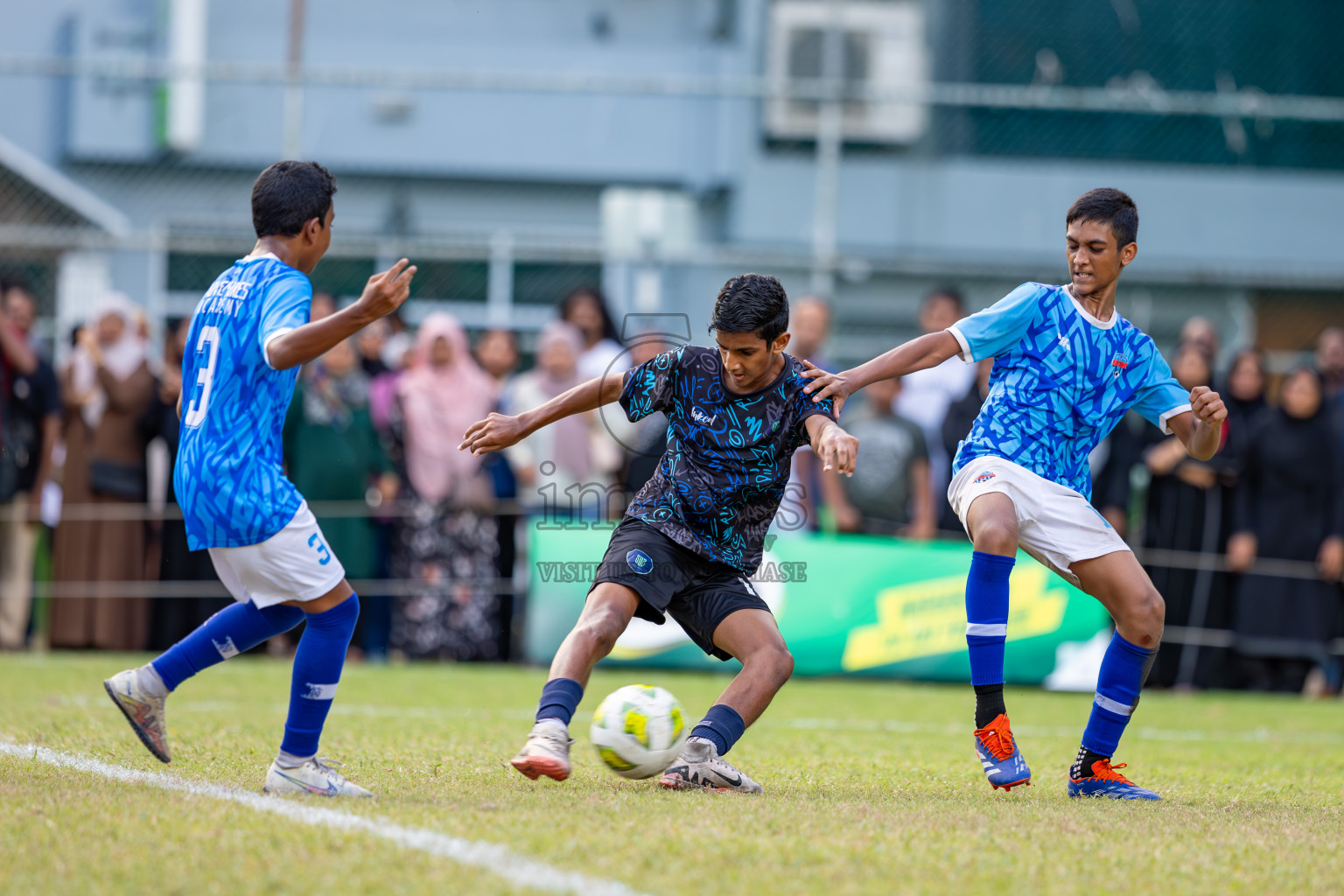 Day 4 of MILO Academy Championship 2024 (U-14) was held in Henveyru Stadium, Male', Maldives on Sunday, 3rd November 2024. Photos: Ismail Thoriq / Images.mv