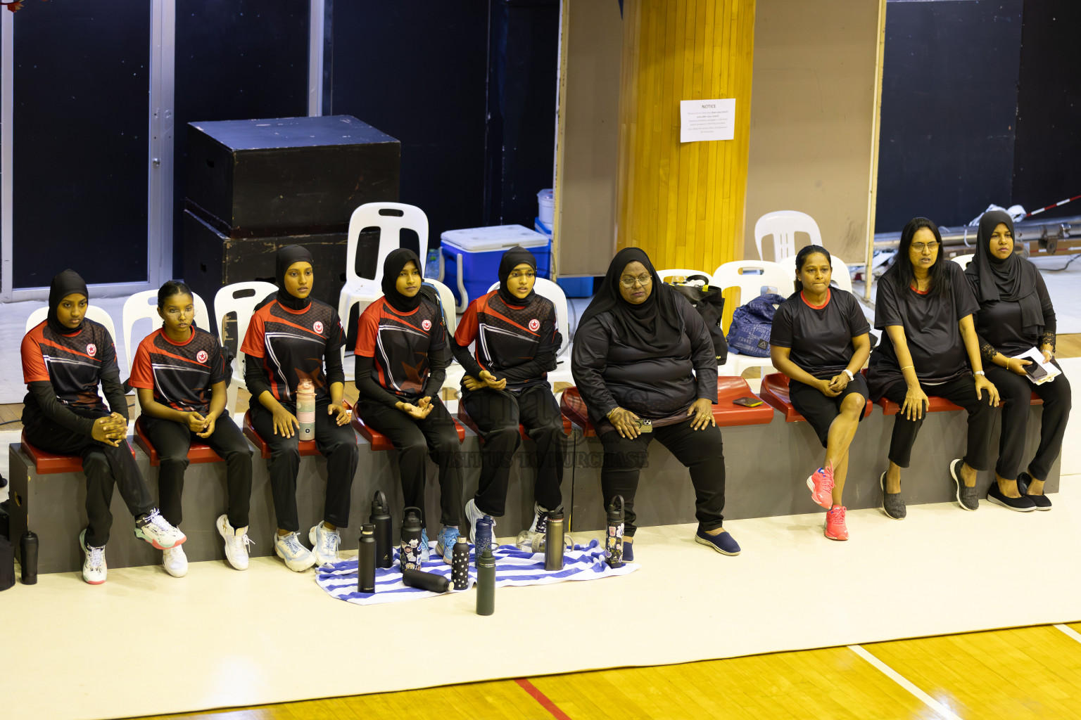 Day 11 of 26th Inter-School Netball Tournament 2025 was held in Social Center Indoor Hall on Wednesday, 29th October 2025. Photos: Areef Adam / images.mv