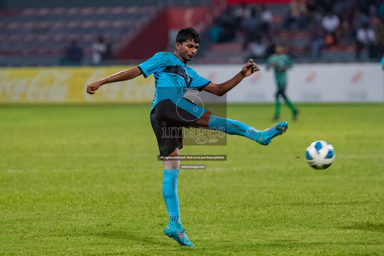 Final of U17 Inter School Football Tournament of Kalaafaanu School vs Rehendhi School held in Male', Maldives on 10 Feb 2022 Photos: Nausham Waheed / images.mv