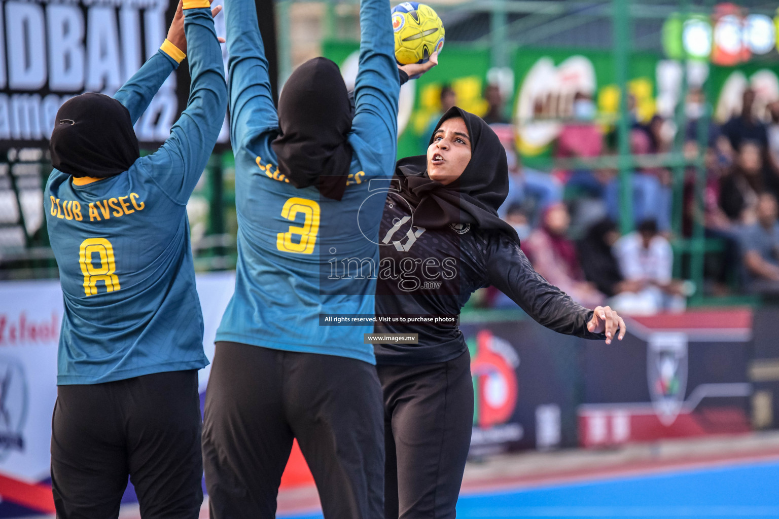 Day 10 of Milo 6th Inter Office Handball Tournament 2022 - Photos by Nausham Waheed