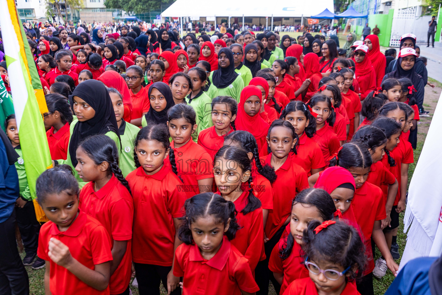 Day 3 of Nestle' Kids Netball Fiesta 2023 held in Henveyru Stadium, Male', Maldives on Saturday, 2nd December 2023. Photos by Nausham Waheed / Images.mv