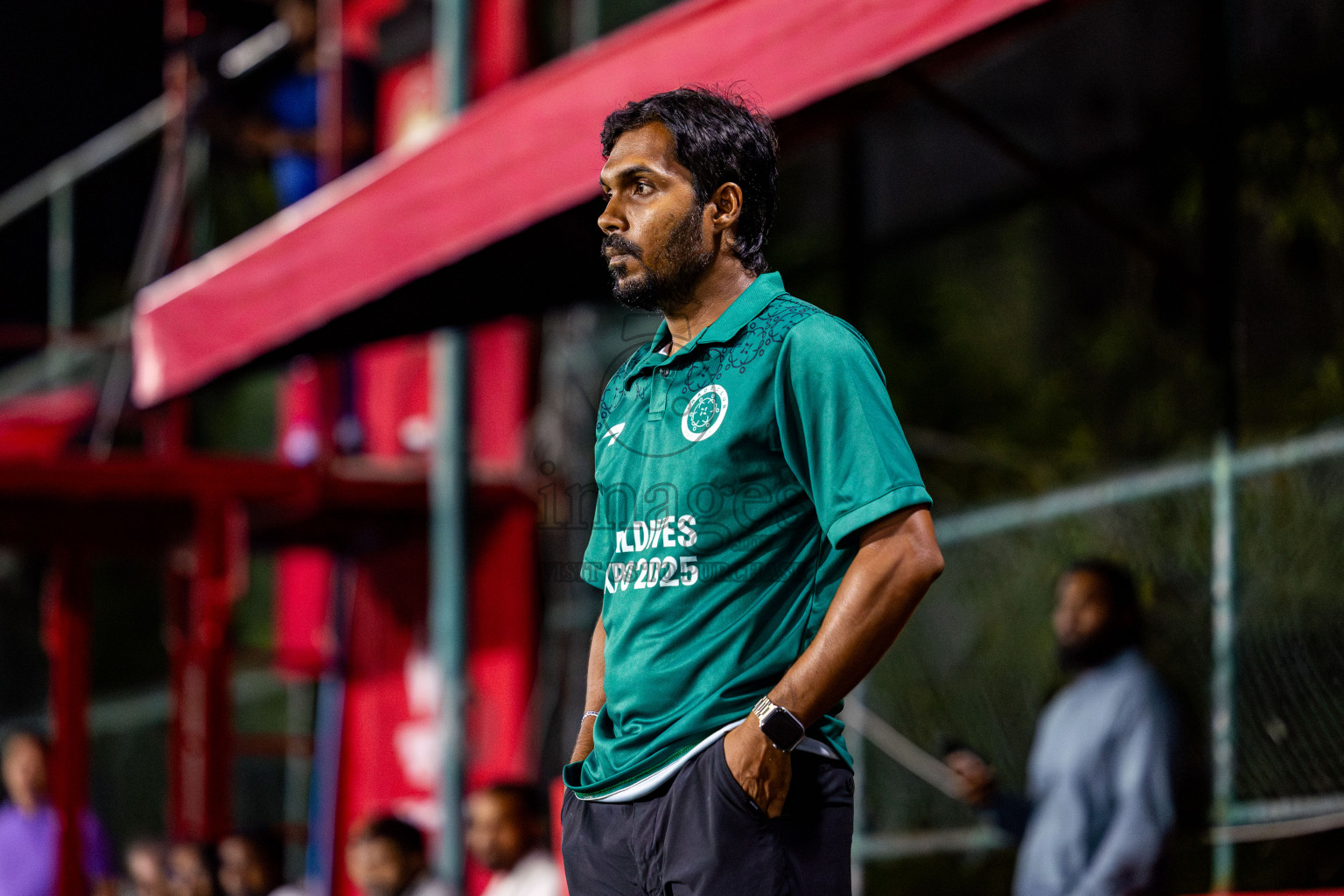 Trade Club vs Villa Travels in Day 3 of Office League 2025 was held on Friday, 18th April 2025 in Hulhumale', Maldives. Photos: Nausham Waheed / images.mv