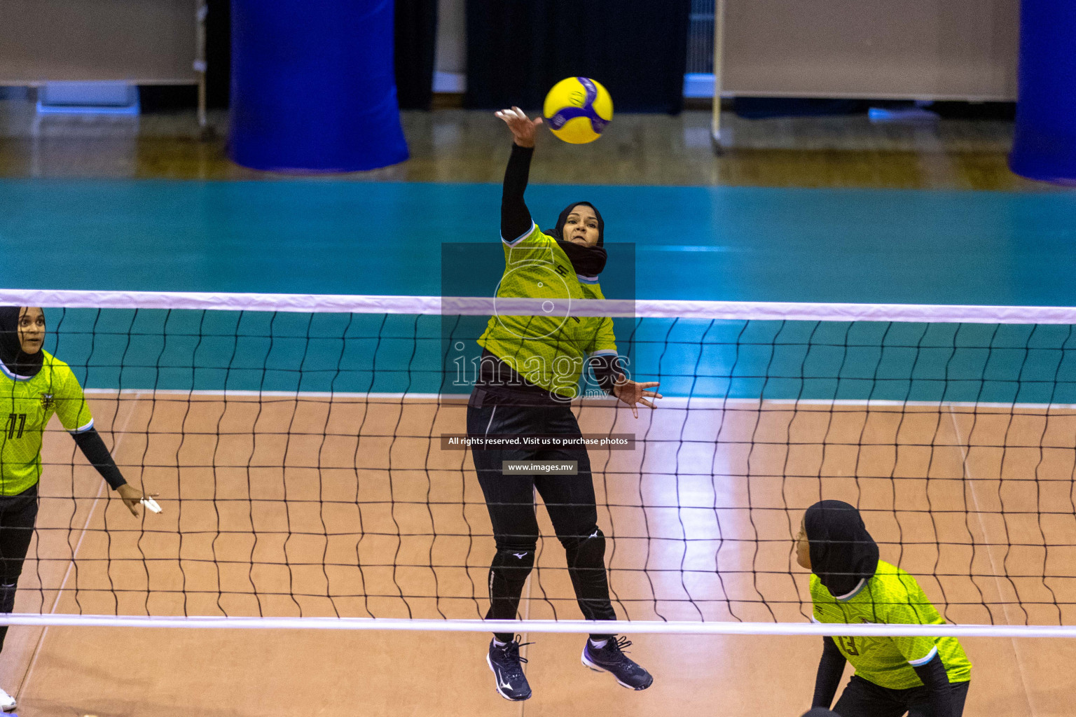 Volleyball Association Cup 2022-Women's Division-Match Day 5 was held in Male', Maldives on Friday, 27th May 2022 at Social Center Indoor Hall Photos By: Ismail Thoriq/images.mv