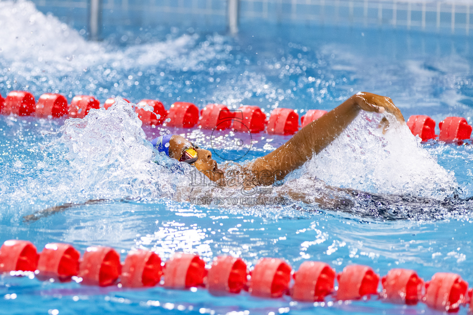 Day 4 of BML 6th National Kids Swimming Kids Festival 2025 held in Hulhumale', Maldives on Thursday, 6th November 2024. Photos: Hassan Simah / images.mv