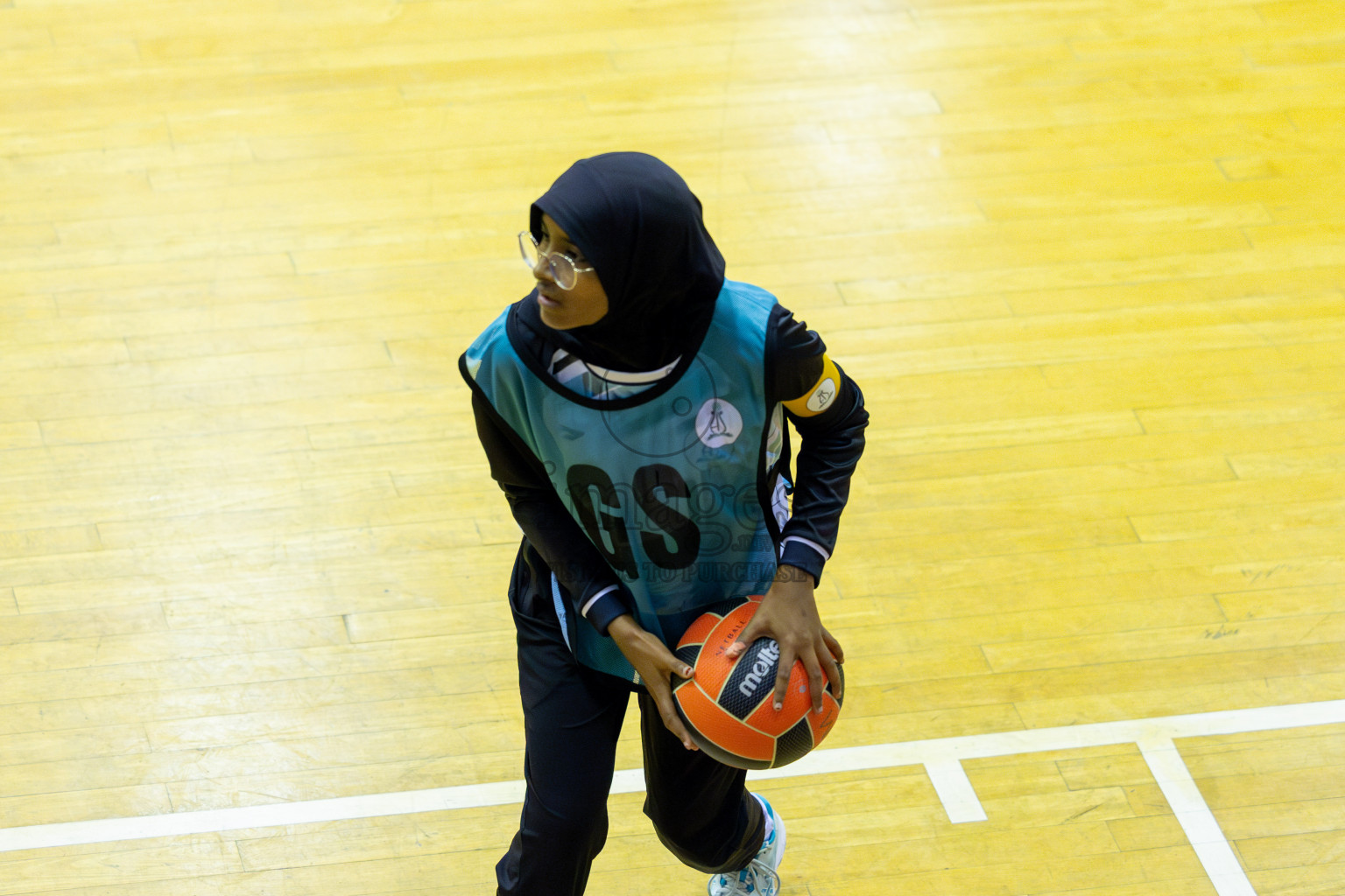 Day 13 of 25th Inter-School Netball Tournament was held in Social Center at Male', Maldives on Saturday, 24th August 2024. Photos: Mohamed Mahfooz Moosa / images.mv