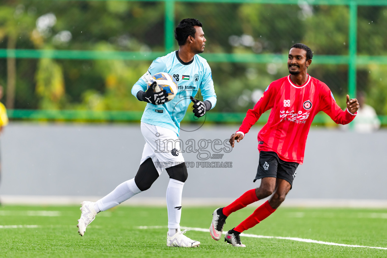 Baburu SC vs Furious SC from Manadhoo Council Cup 2024 in N Manadhoo Maldives on Saturday, 17th February 2023. Photos: Nausham Waheed / images.mv