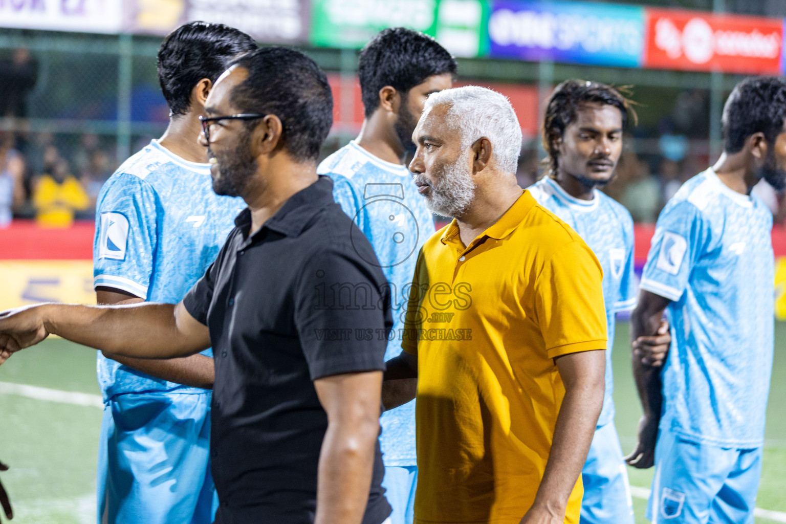 HA Dhidhdhoo vs HA Vashafaru in Day 5 of Golden Futsal Challenge 2025 on Thursday, 9th January 2025, in Hulhumale', Maldives 
Photos: Hassan Simah / images.mv