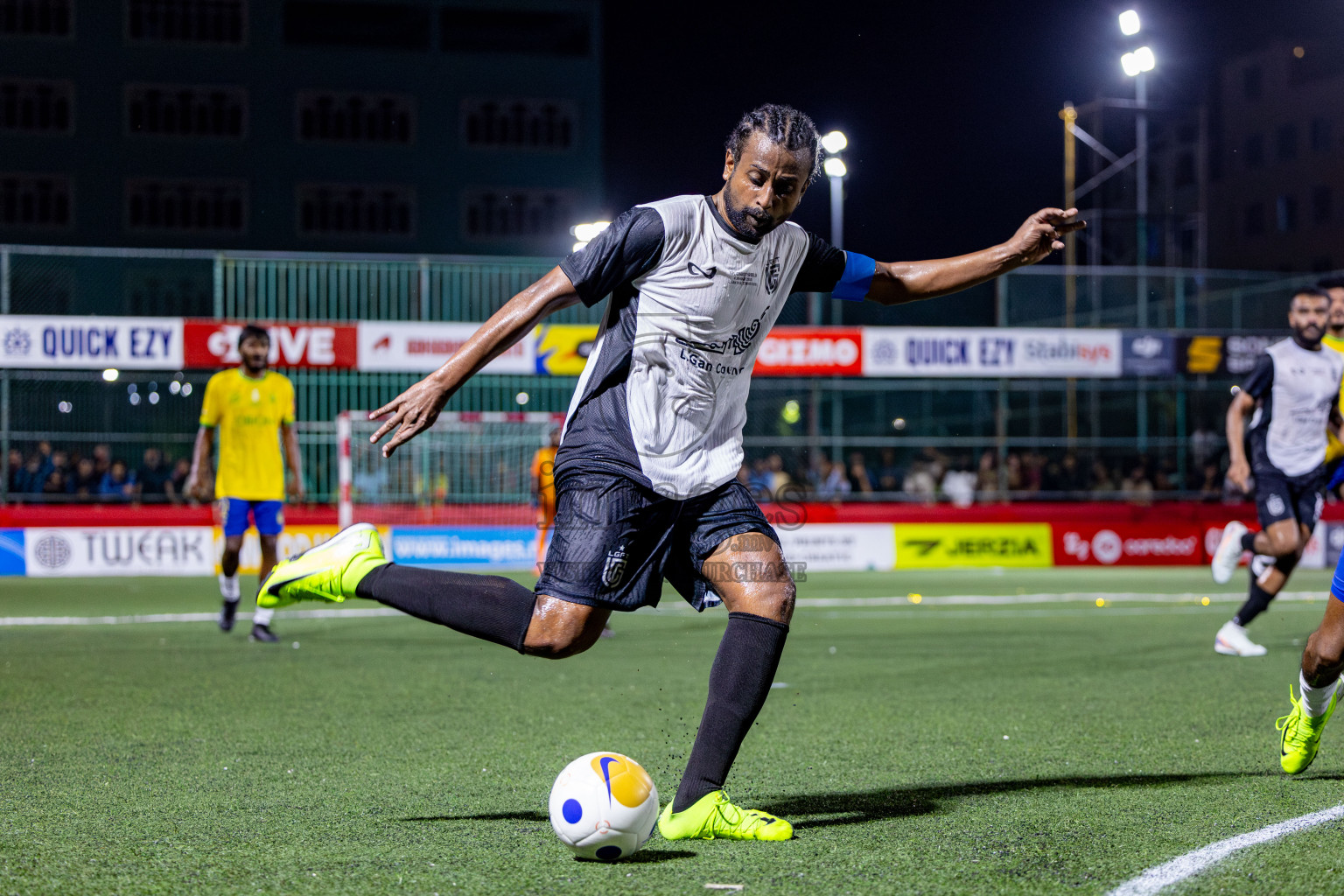 Opening of Golden Futsal Challenge 2025 with Charity Shield Match between L.Gan vs B.Eydhafushi was held on Saturday, 4th January 2025, in Hulhumale', Maldives Photos: Nausham Waheed , Ismail Thoriq / images.mv