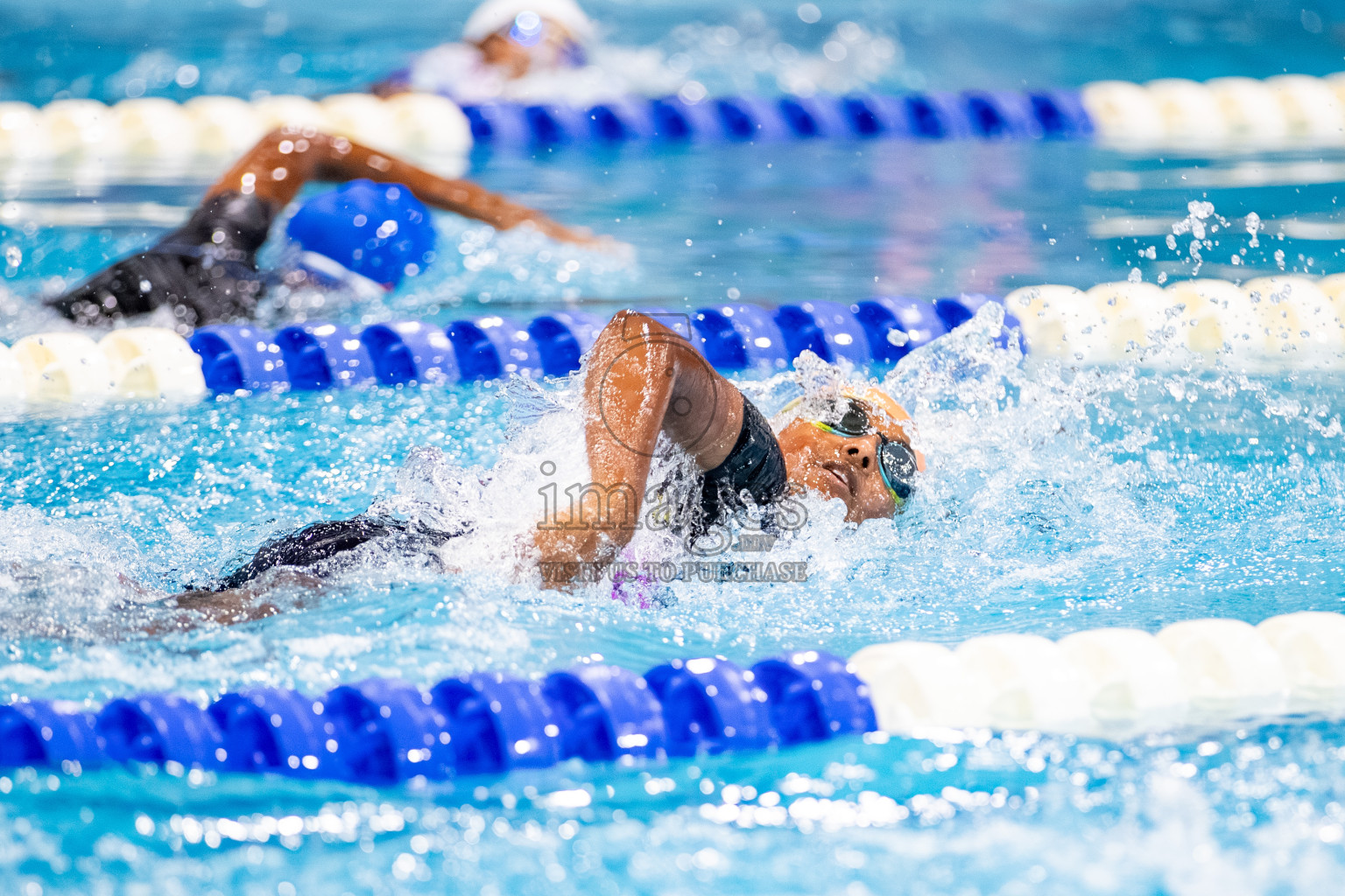 Day 3 of BML 6th National Kids Swimming Kids Festival 2025 held in Hulhumale', Maldives on Wednesday, 5th November 2024. 

Photos: Hassan Simah / images.mv