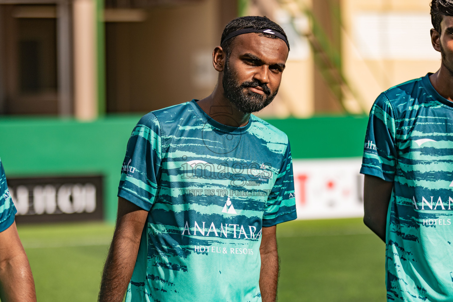 The Marina vs Anantara in Resort League 2025 (South Male Zone) was held on Sunday, 28th September 2025 in Crossroads's Maldives, Photos: Areef Adam / images.mv