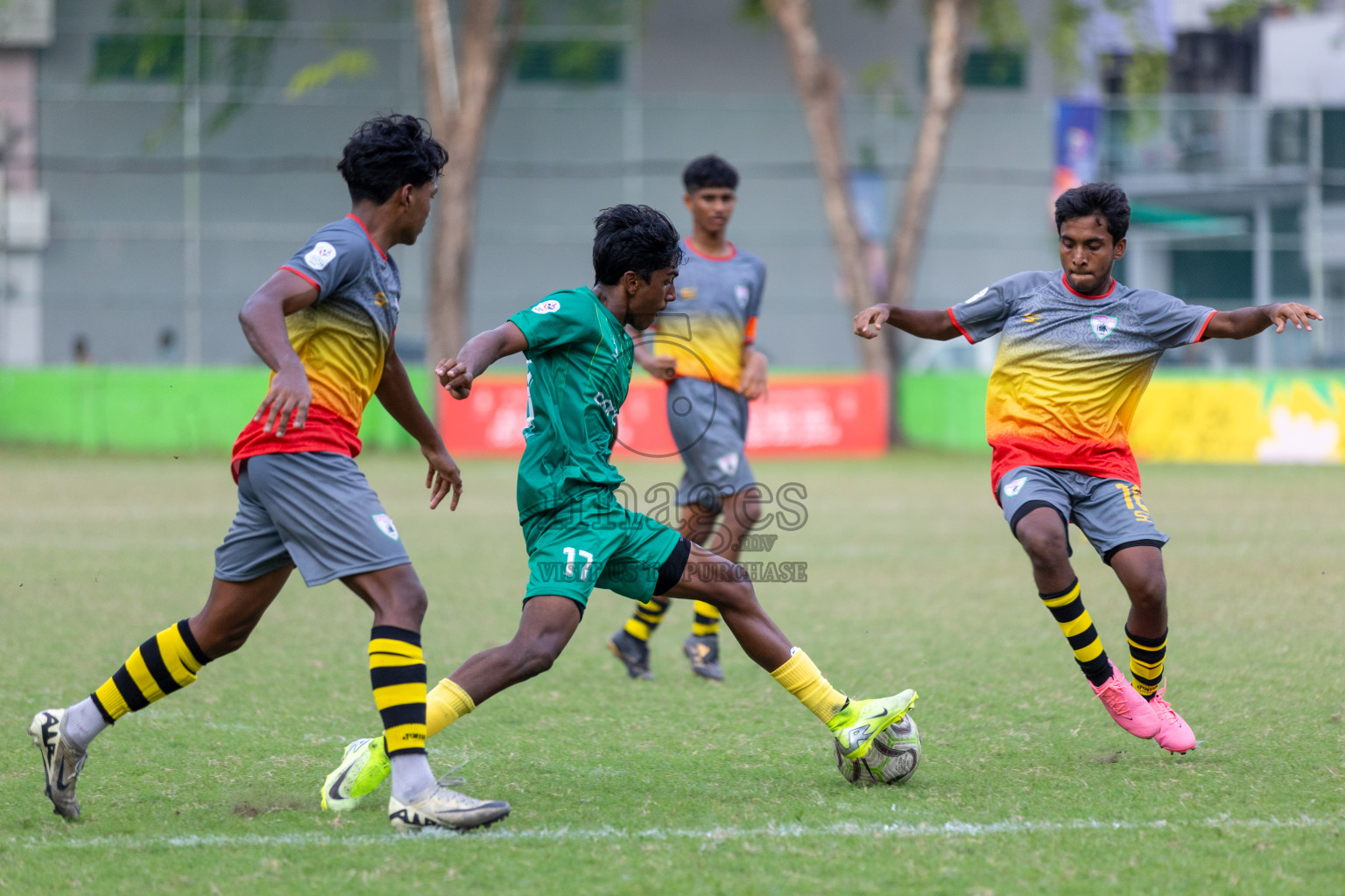 Eagles vs Maziya SRC(U16) in Day 8 of Dhivehi Youth League 2024 held at Henveiru Stadium on Monday, 2nd December 2024. Photos: Mohamed Mahfooz Moosa / Images.mv