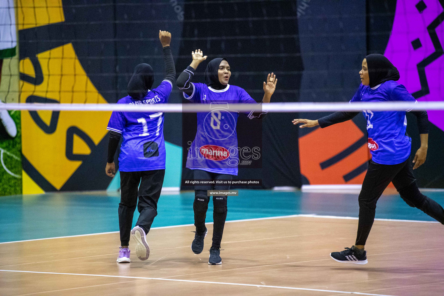 Volleyball Association Cup 2022-Women's Division-Match Day 1 was held in Male', Maldives on Tuesday, 24th May 2022.  Photos By: Ismail Thoriq / images.mv