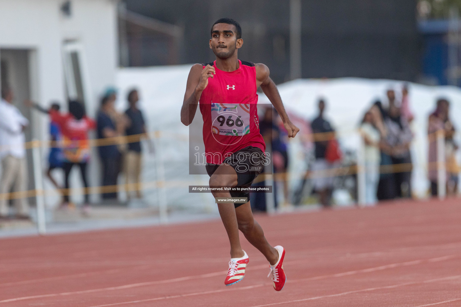 Day two of Inter School Athletics Championship 2023 was held at Hulhumale' Running Track at Hulhumale', Maldives on Sunday, 15th May 2023. Photos: Shuu/ Images.mv