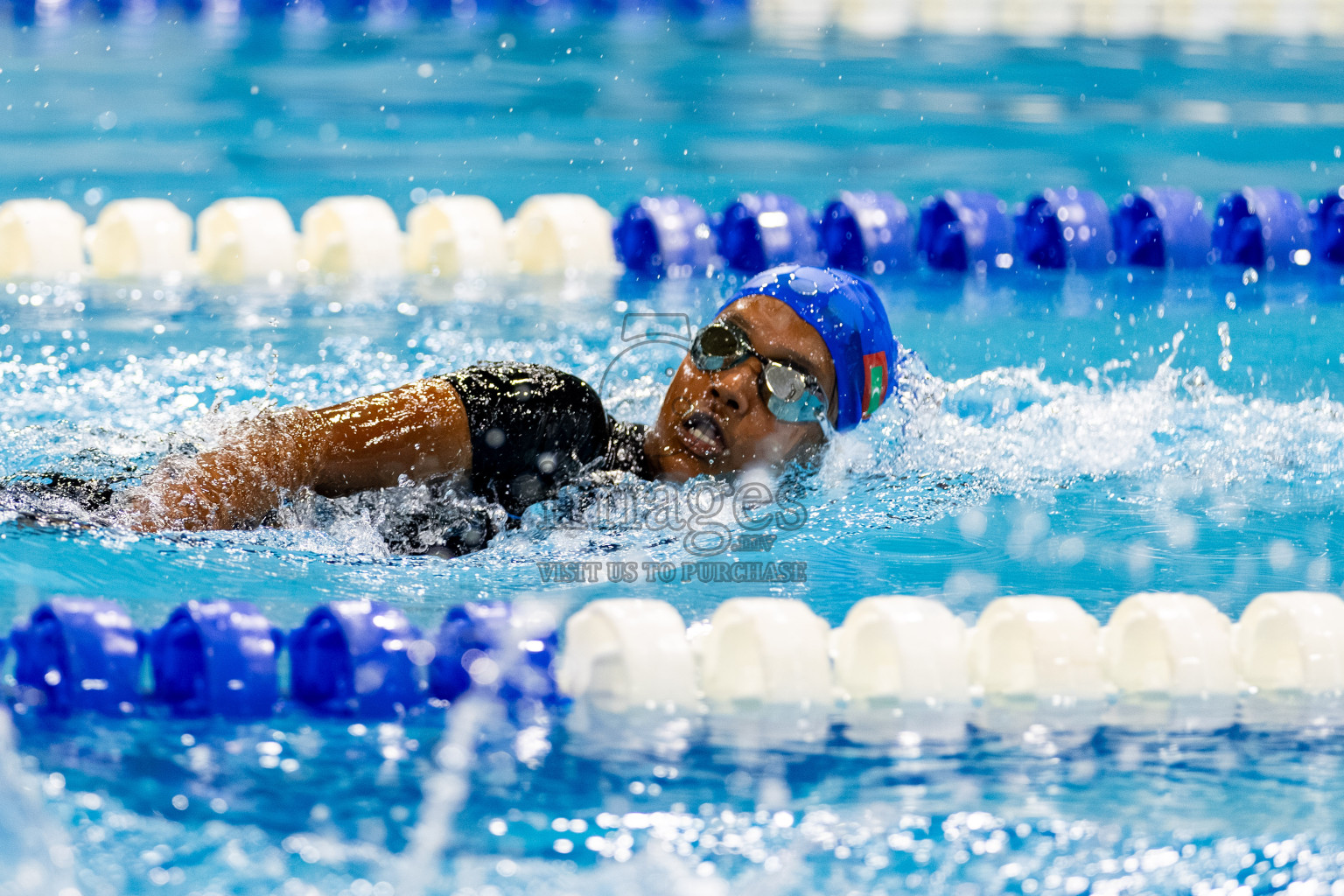 Day 2 of BML 6th National Kids Swimming Kids Festival 2025 held in Hulhumale', Maldives on Tuesday, 4th November 2024. Photos: Hassan Simah / images.mv