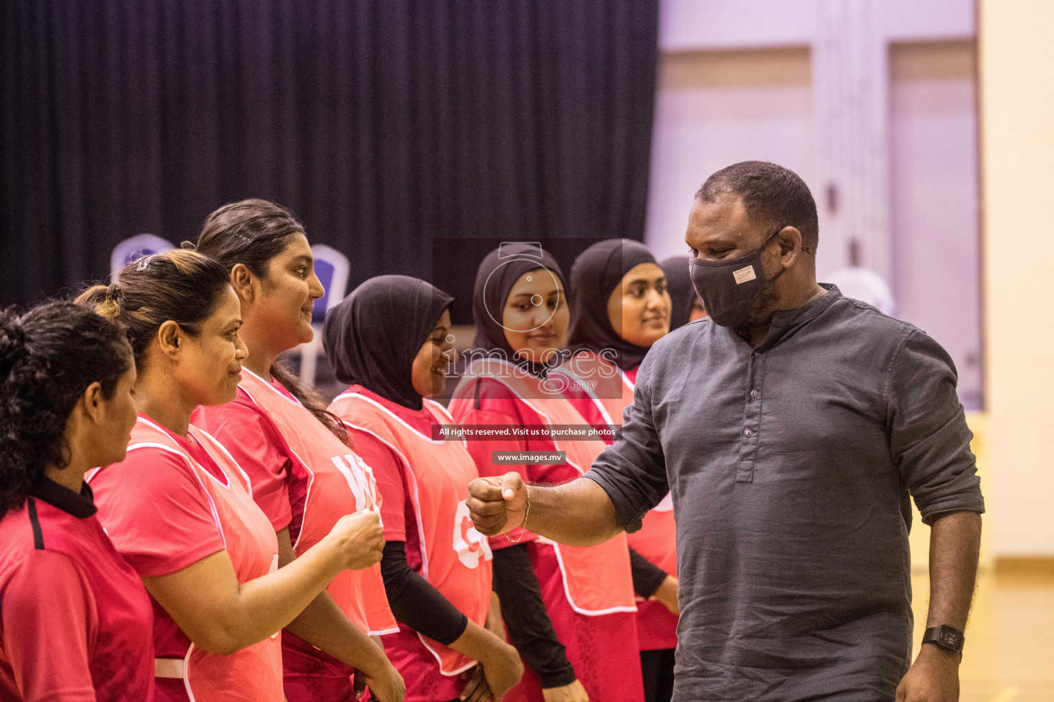 Milo National Netball Tournament 30th November 2021 at Social Center Indoor Court, Male, Maldives. Photos: Shuu & Nausham/ Images Mv