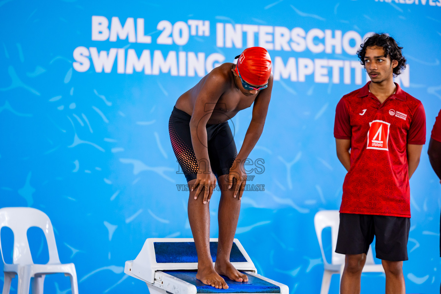 Day 5 of 20th Inter-school Swimming Competition 2024 held in Hulhumale', Maldives on Wednesday, 16th October 2024. Photos: Nausham Waheed / images.mv