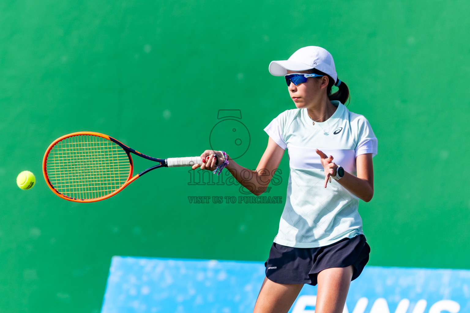 Day 8 of ATF Maldives Junior Open Tennis was held in Male' Tennis Court, Male', Maldives on Thursday, 19th December 2024. Photos: Nausham Waheed/ images.mv