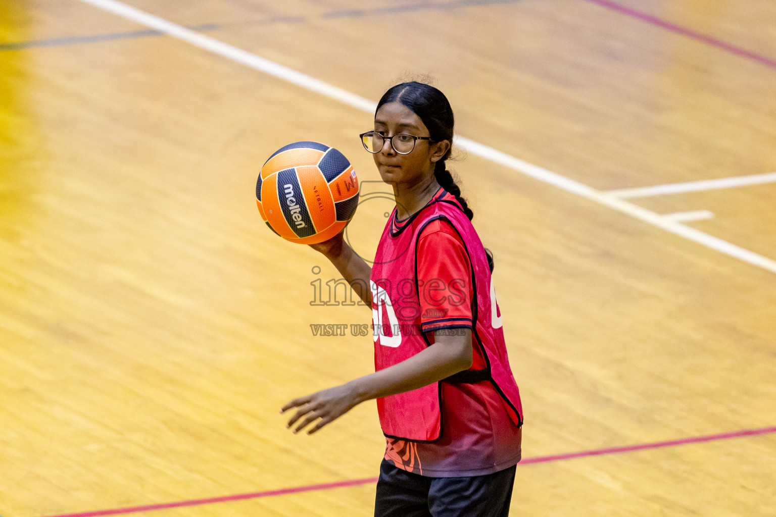 Day 8 of 25th Inter-School Netball Tournament was held in Social Center at Male', Maldives on Sunday, 18th August 2024. Photos: Nausham Waheed / images.mv