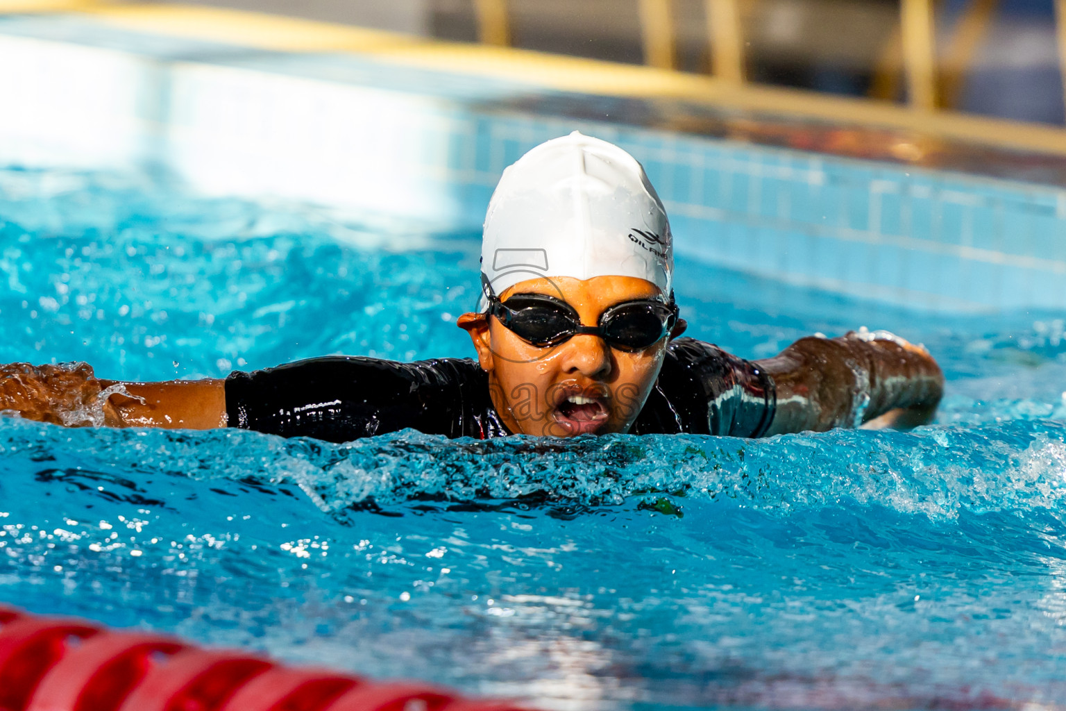 Day 5 of 20th Inter-school Swimming Competition 2024 held in Hulhumale', Maldives on Wednesday, 16th October 2024. Photos: Nausham Waheed / images.mv