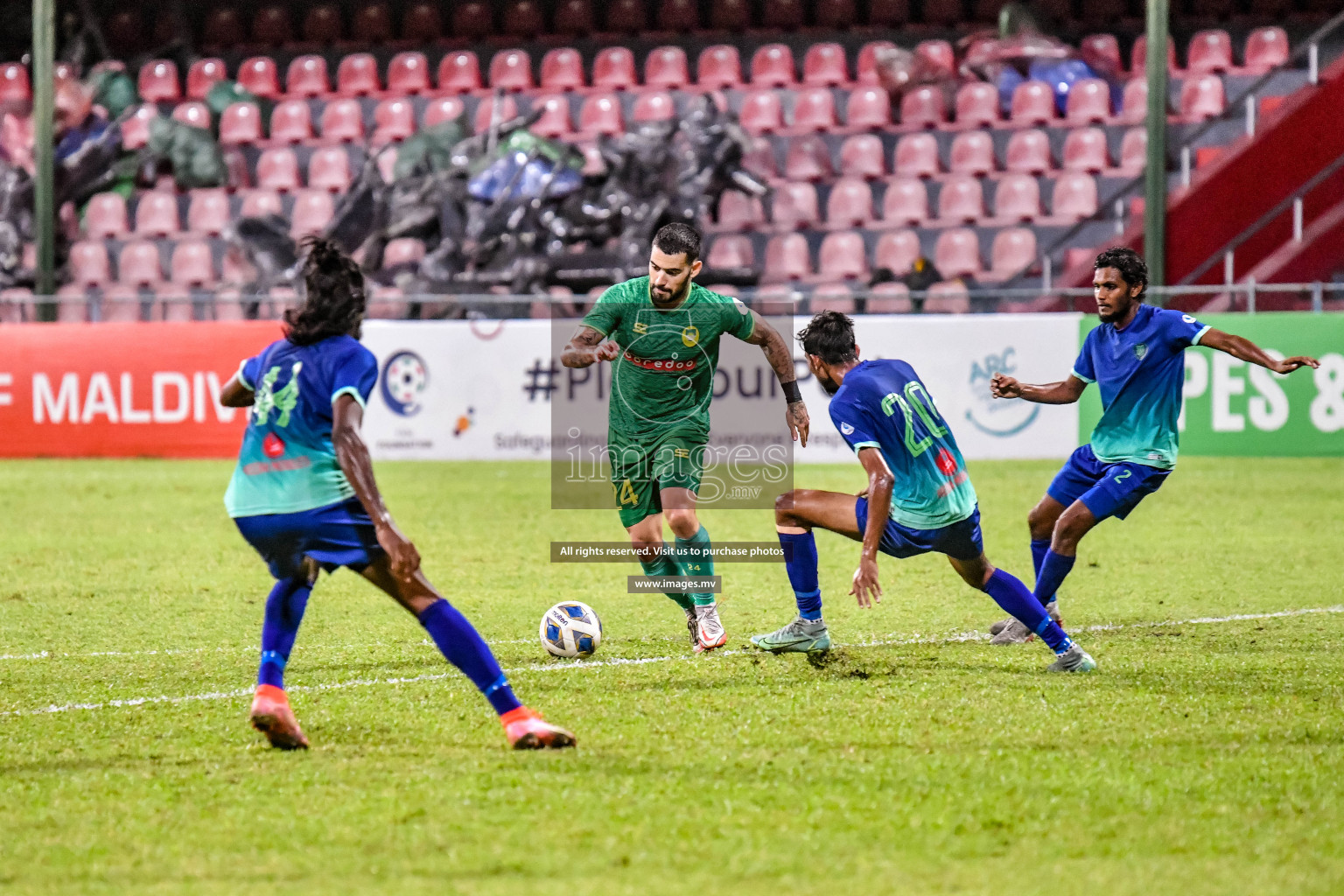 Dhivehi Premier League held in Male', Maldives on 26th June 2022 Photos By: Nausham Waheed /images.mv