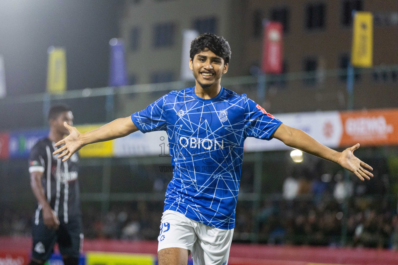 HDh Nolhivaranfaru vs HDh Naivaadhoo in Day 10 of Golden Futsal Challenge 2024 was held on Tuesday, 23rd January 2024, in Hulhumale', Maldives Photos: Nausham Waheed / images.mv