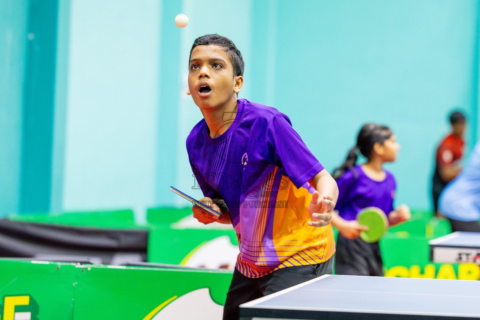 Day 4 of Interschool Table Tennis Tournament 2025 held at Male' TT Hall, Male', Maldives on Sunday, 18th May 2025.
Photos By: Ismail Thoriq / images.mv