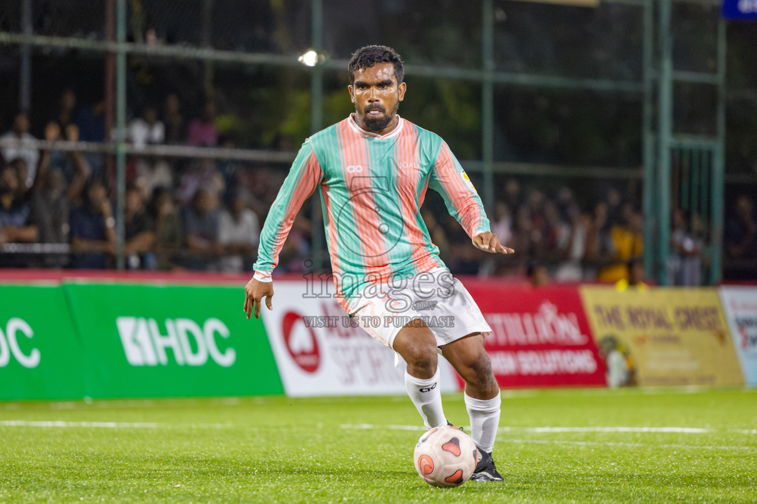Joali Maldives vs Club Combination (Eydhafushi) in Kings Cup of Club Maldives 2025 was held in Rehendhi Futsal Ground, Hulhumale', Maldives on Saturday, 6th September 2025. Photos: Ismail Thoriq / images.mv
