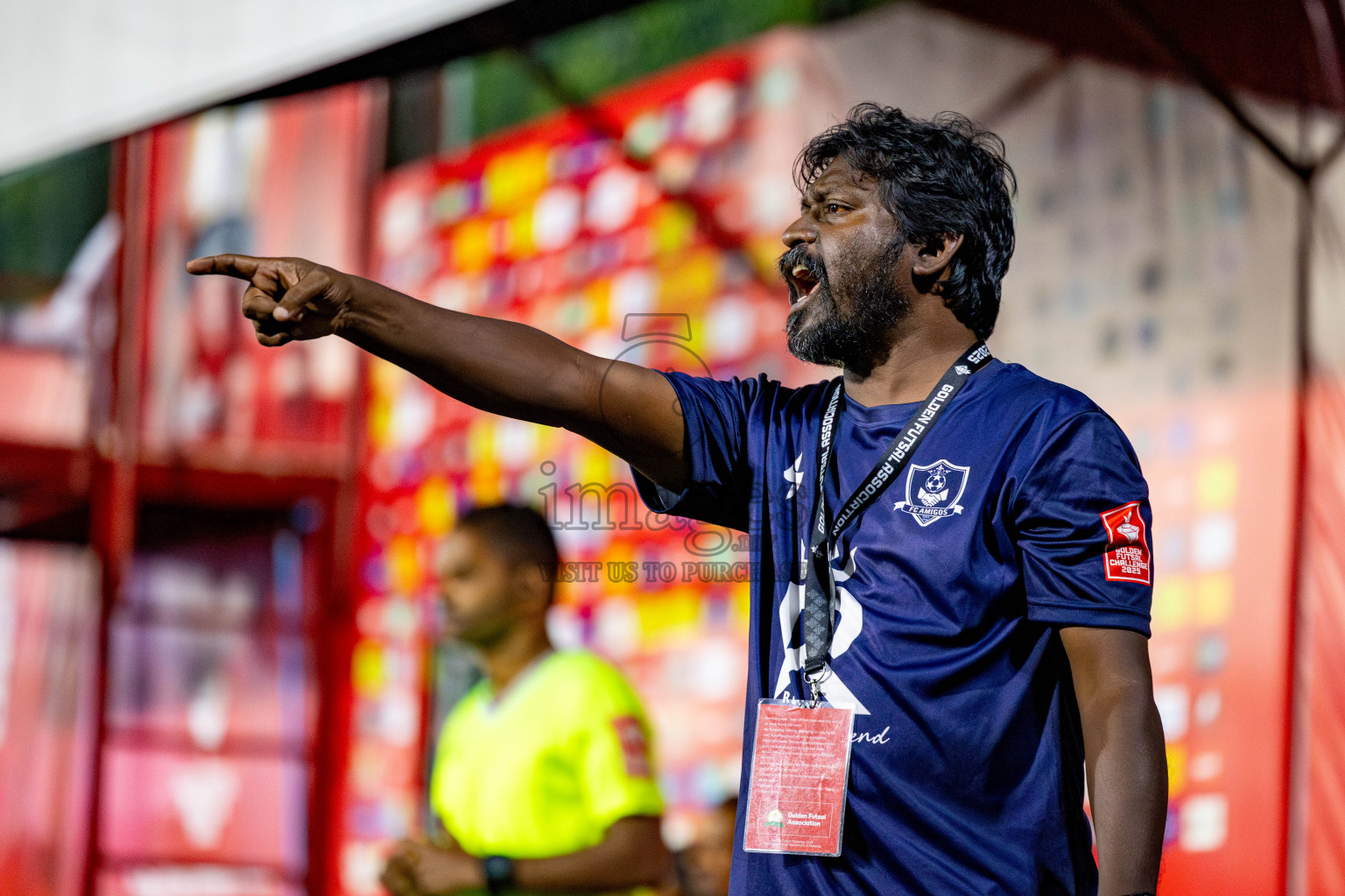 AA. Thoddoo VS ADh. Mahibadhoo in zone round on Day 32 of Golden Futsal Challenge 2025 was held on Wednesday , 5th February 2025, in Hulhumale', Maldives. 
Photos: Hassan Simah / images.mv