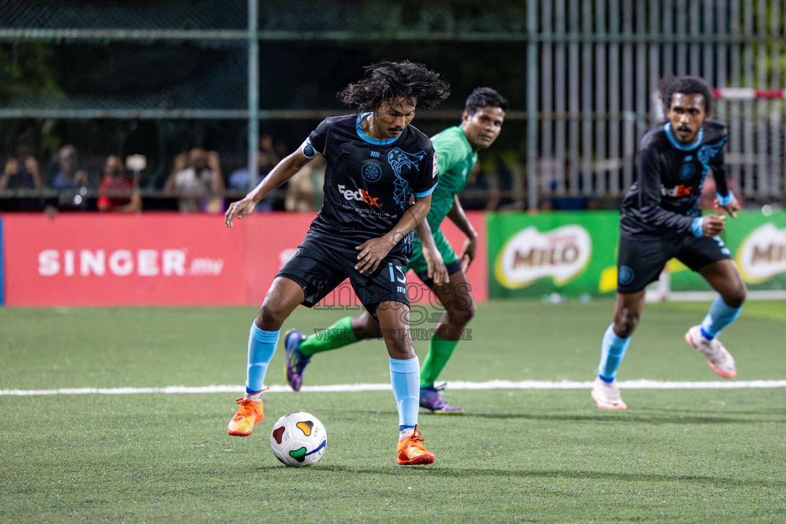 CLUB TTS vs Baros Maldives in Club Maldives Cup 2024 held in Rehendi Futsal Ground, Hulhumale', Maldives on Monday, 23rd September 2024. 
Photos: Hassan Simah / images.mv