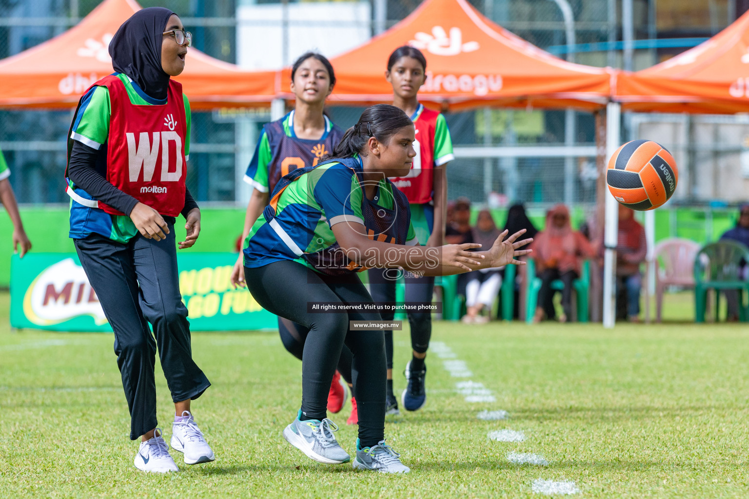 Day1 of Milo Fiontti Festival Netball 2023 was held in Male', Maldives on 12th May 2023. Photos: Nausham Waheed / images.mv