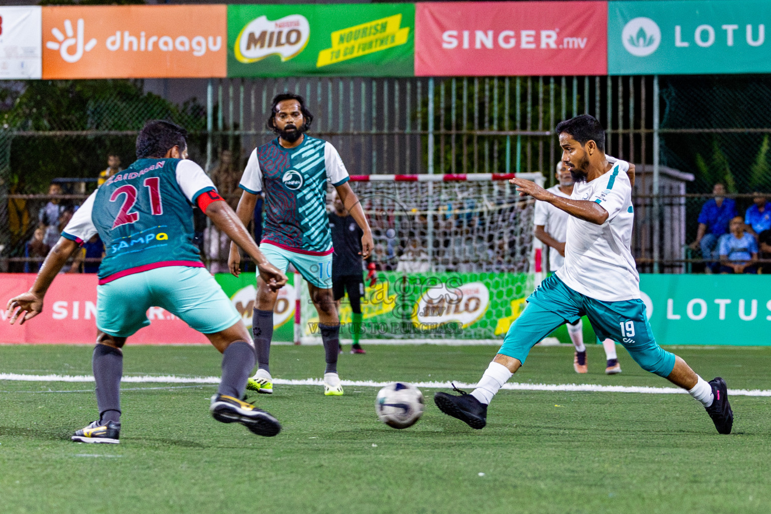 FEHI FAHI CLUB vs POSC in Club Maldives Classic 2024 held in Rehendi Futsal Ground, Hulhumale', Maldives on Sunday, 15th September 2024. Photos: Nausham Waheed / images.mv