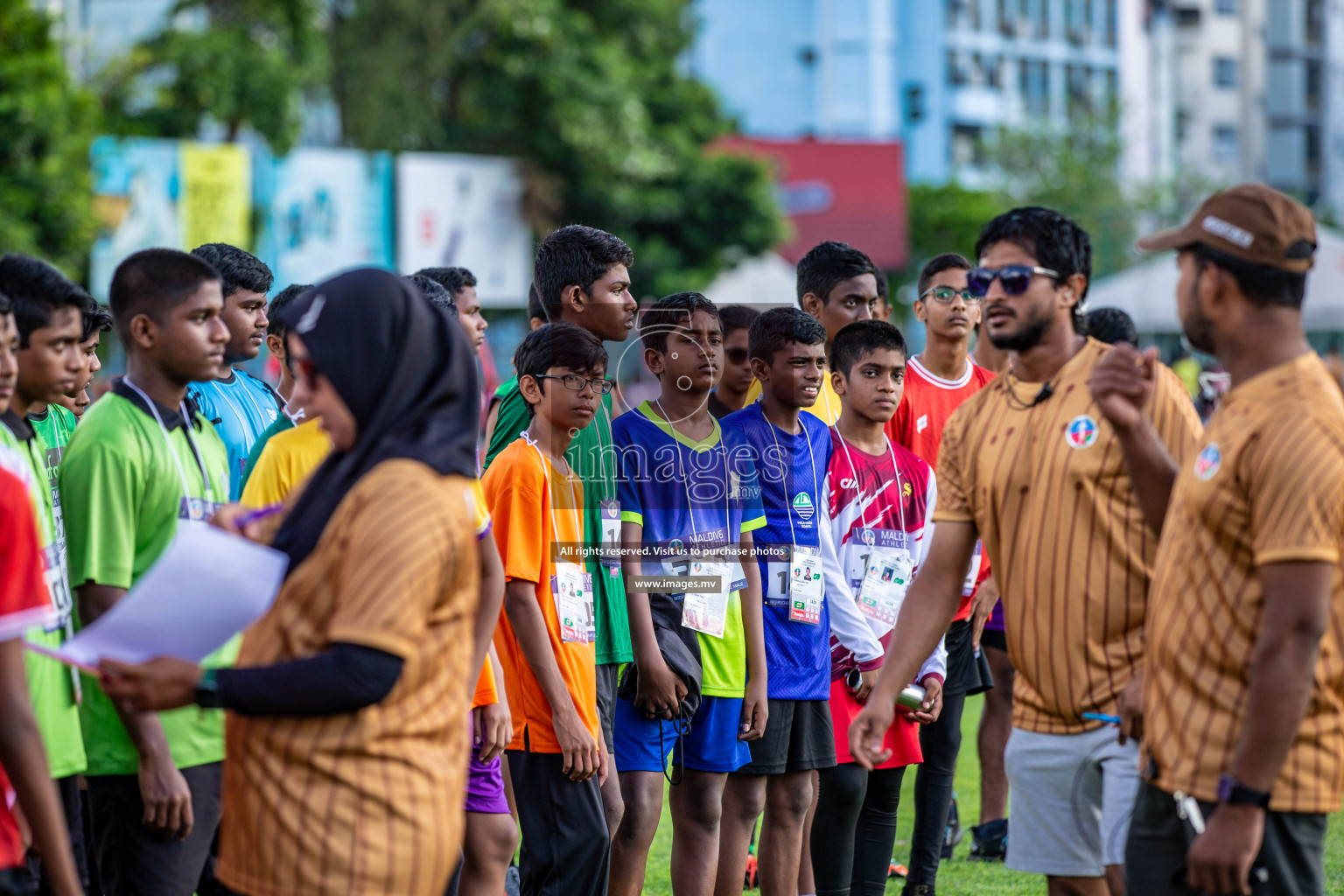 Day 1 of Inter-School Athletics Championship held in Male', Maldives on 22nd May 2022. Photos by: Nausham Waheed / images.mv