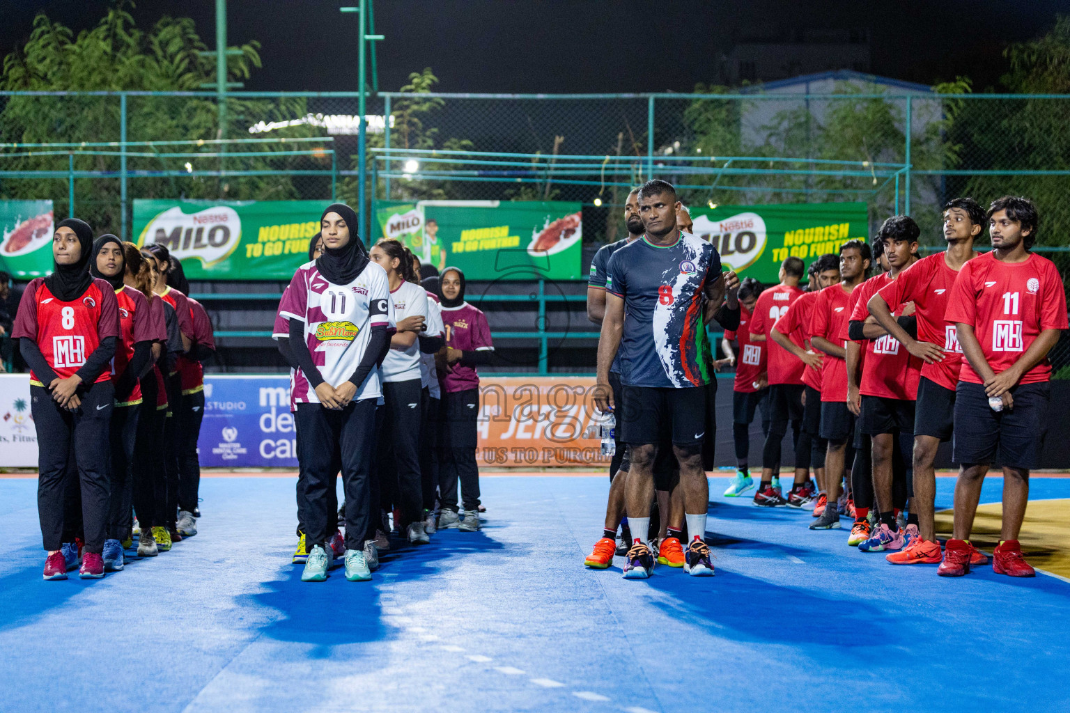 Division one Final 10th National Handball Tournament 2023, held in Handball ground, Male', Maldives on Saturday, 13th January 2023 Photos: Nausham Waheed/ Images.mv