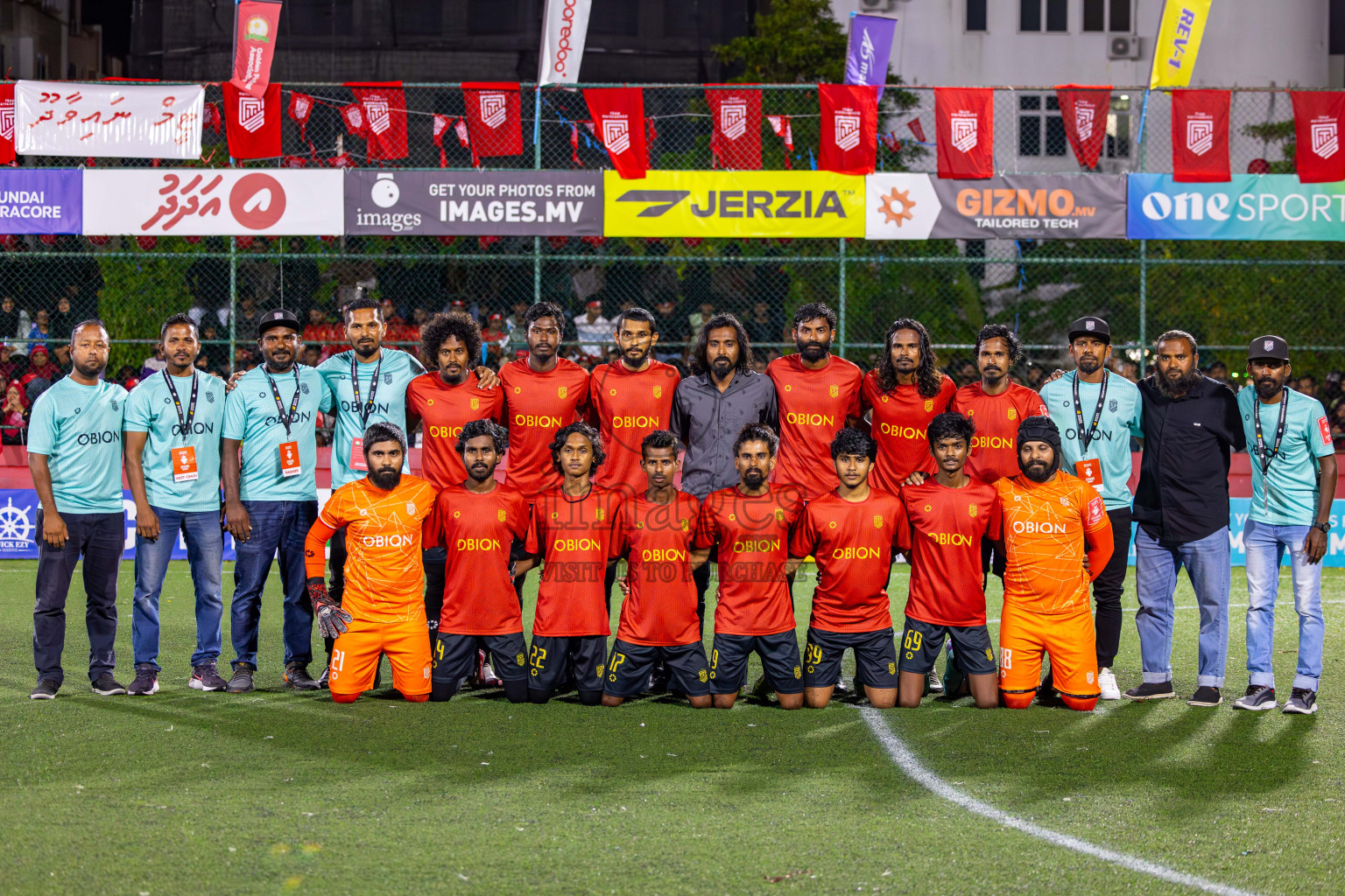 HDh Naavaidhoo vs HA Utheemu on Day 39 of Golden Futsal Challenge 2024 was held on Friday, 23rd February 2024, in Hulhumale', Maldives 
Photos: Mohamed Mahfooz Moosa/ images.mv