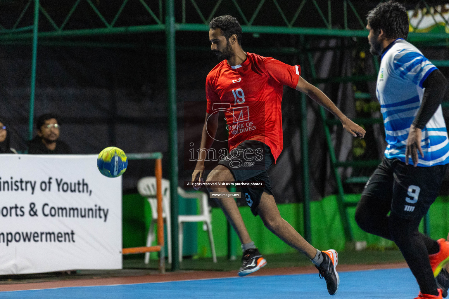 Day 5 of 7th Inter-Office/Company Handball Tournament 2023, held in Handball ground, Male', Maldives on Tuesday, 19th September 2023 Photos: Nausham Waheed/ Images.mv