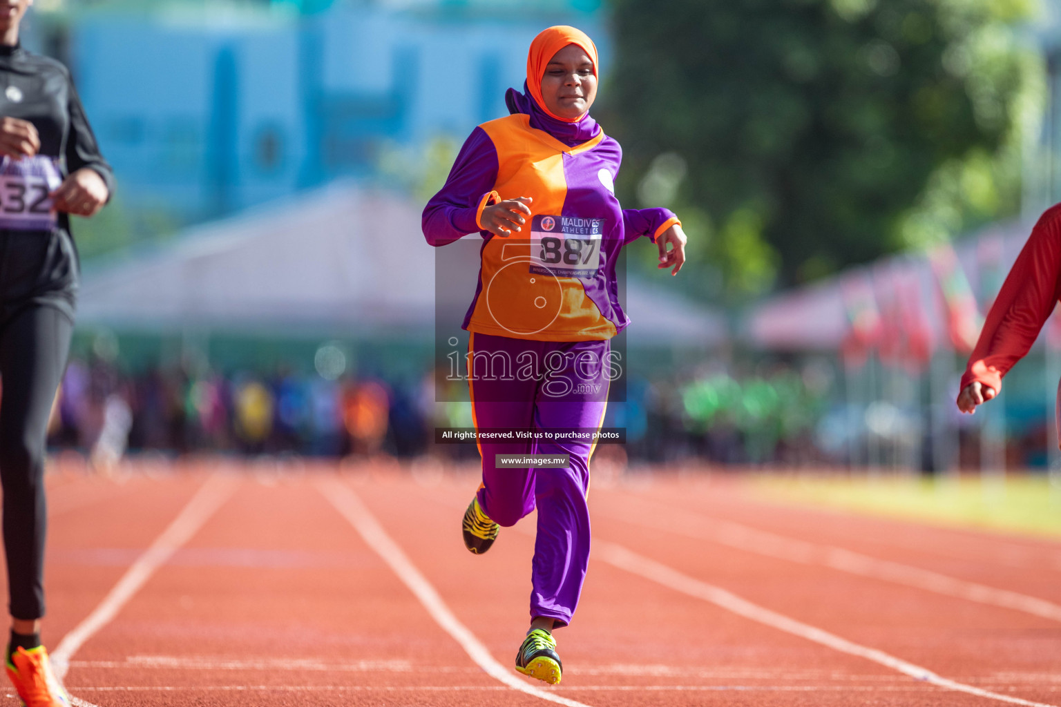 Day 1 of Inter-School Athletics Championship held in Male', Maldives on 22nd May 2022. Photos by: Maanish / images.mv