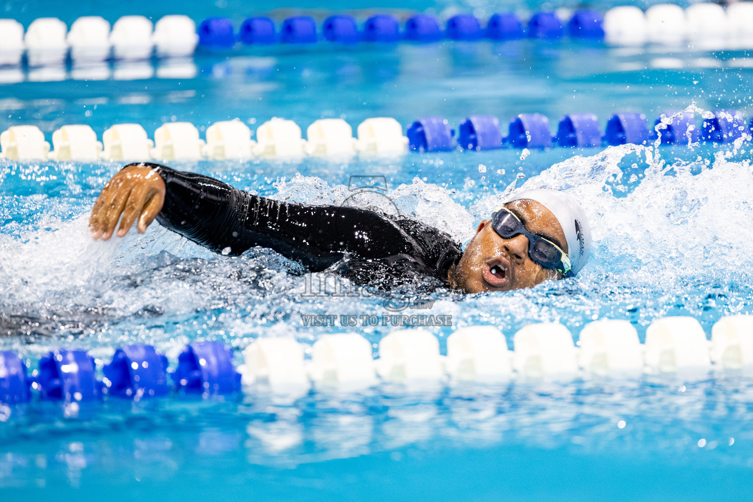 Day 5 of BML 21st Interschool Swimming Competition 2025 was held in Hulhumale' Swimming Pool, Hulhumale', Maldives on Wednesday, 15th October 2025. 
Photos: Hassan Simah / images.mv