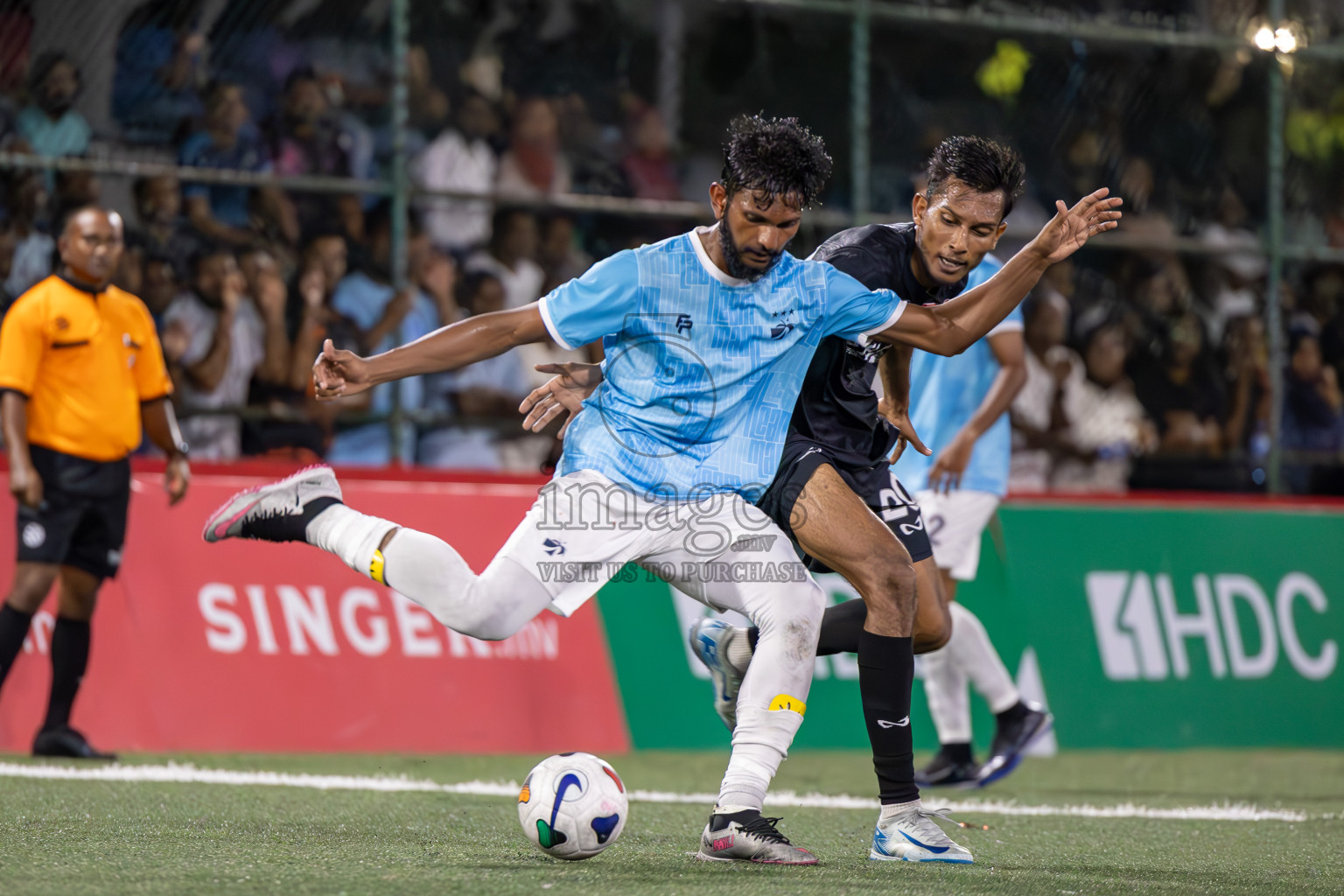 STELCO vs MACL in Quarter Finals of Club Maldives Cup 2024 held in Rehendi Futsal Ground, Hulhumale', Maldives on Wednesday, 9th October 2024. Photos: Ismail Thoriq / images.mv