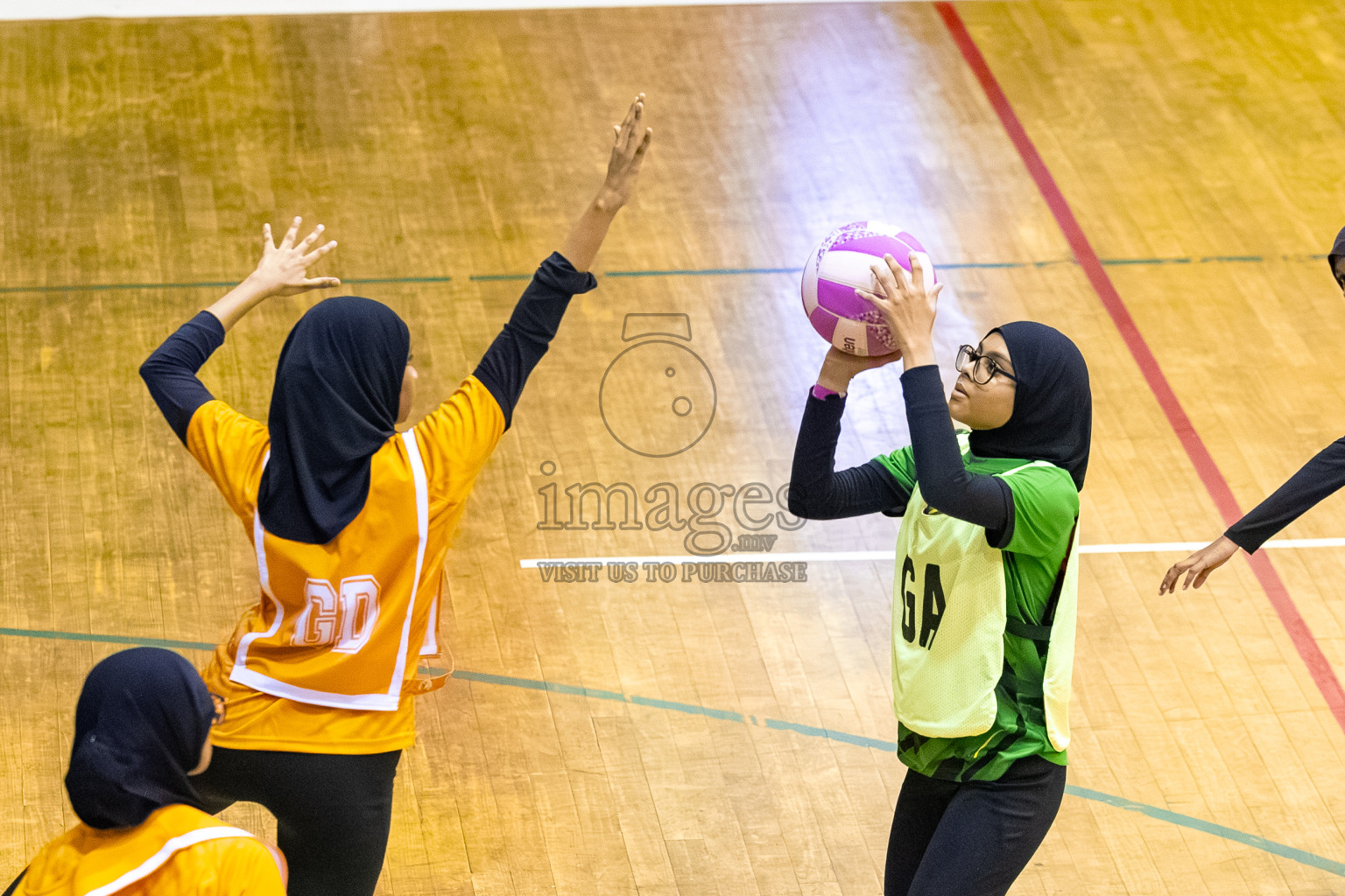 C. Green Streets vs Youth United SC A in Day 3 of 24th Milo Netball Association Championship held in Social Center at Male', Maldives on Wednesday, 3rd September 2025. Photos: Mohamed MahfoozMoosa / images.mv
