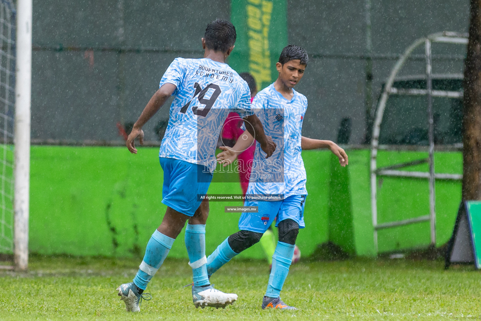 Day 1 of MILO Academy Championship 2023 (u14) was held in Henveyru Stadium Male', Maldives on 3rd November 2023. Photos: Nausham Waheed / images.mv