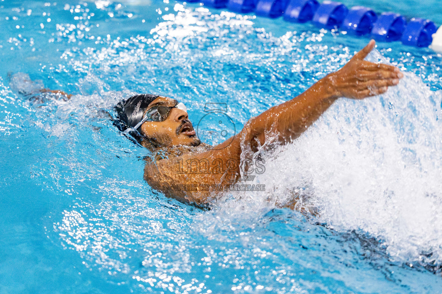 Day 4 of National Swimming Championship 2024 held in Hulhumale', Maldives on Monday, 16th December 2024. Photos: Hassan Simah / images.mv