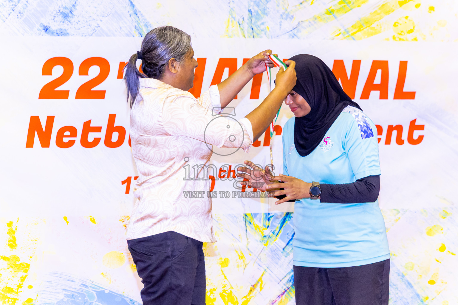 Closing ceremony of National Netball Tournament 2025 held in Social Center at Male', Maldives on Thursday, 29th May 2025. Photos: Nausham Waheed / images.mv
