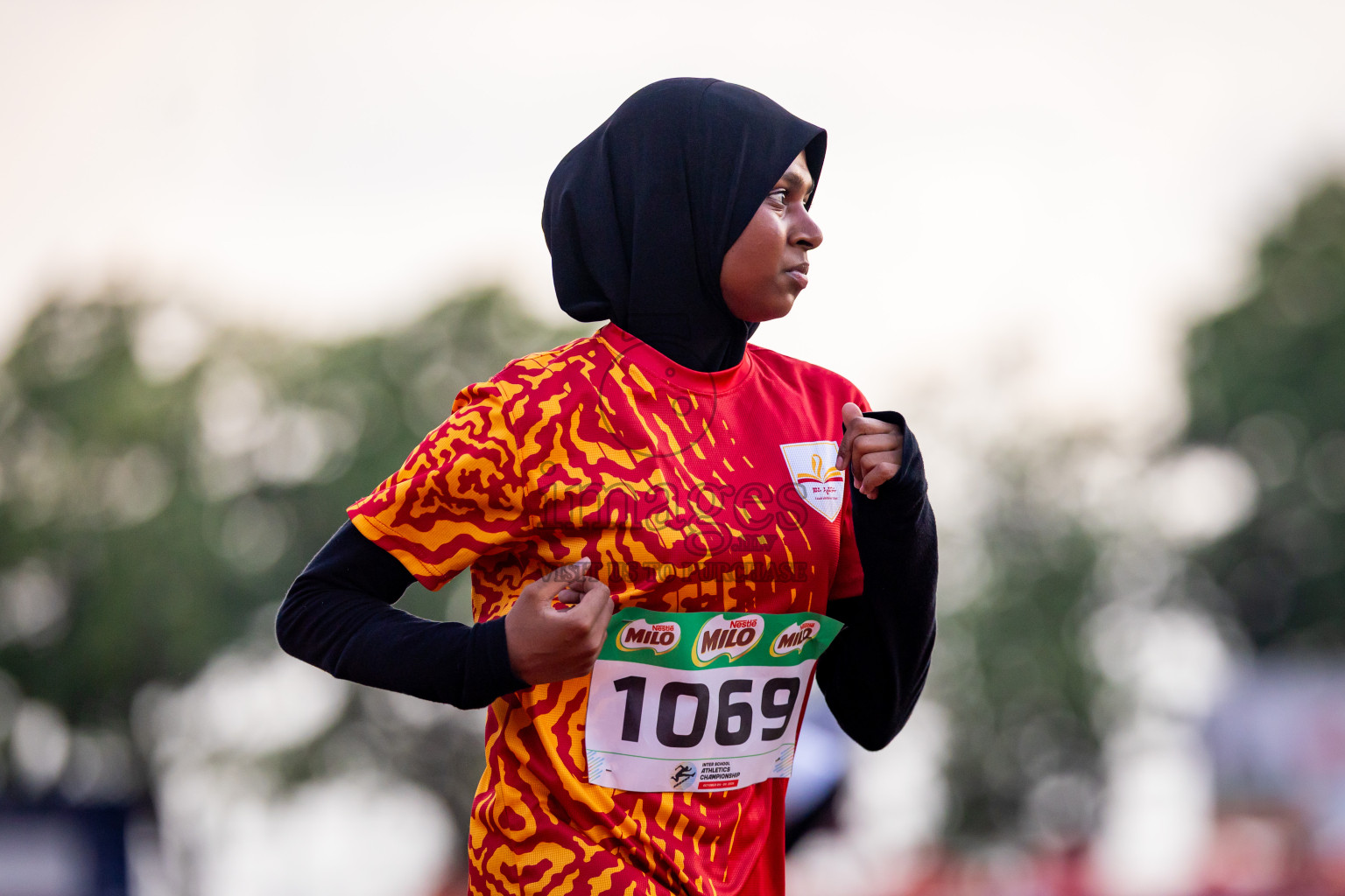 Day 3 of Inter-school Athletics Championship 2025 held in Ekuveni Synthetic Track, Male', Maldives on Wednesday, 08th October 2025. Photos by: Nausham Waheed / Images.mv