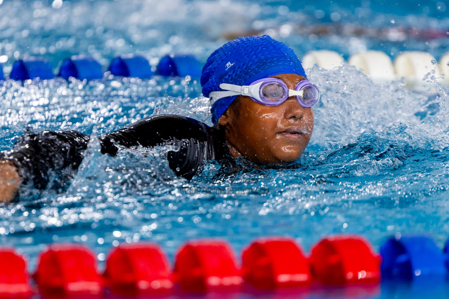 Day 3 of 20th BMLInter-school Swimming Competition 2024 held in Hulhumale', Maldives on Monday, 14th October 2024. Photos: Nausham Waheed / images.mv