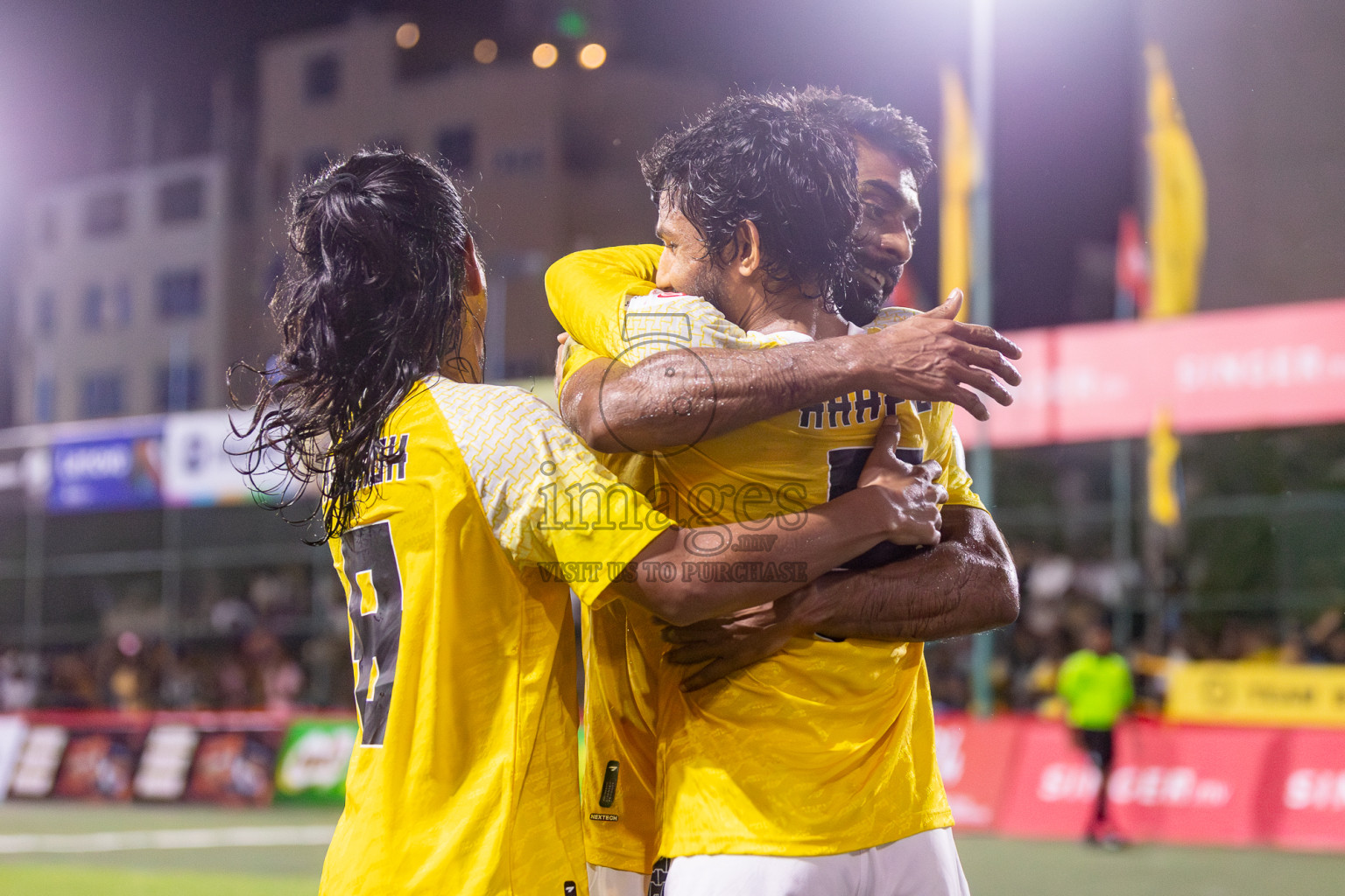 RRC vs Ooredoo in Club Maldives Cup 2024 held in Rehendi Futsal Ground, Hulhumale', Maldives on Saturday, 28th September 2024. Photos: Hassan Simah / images.mv